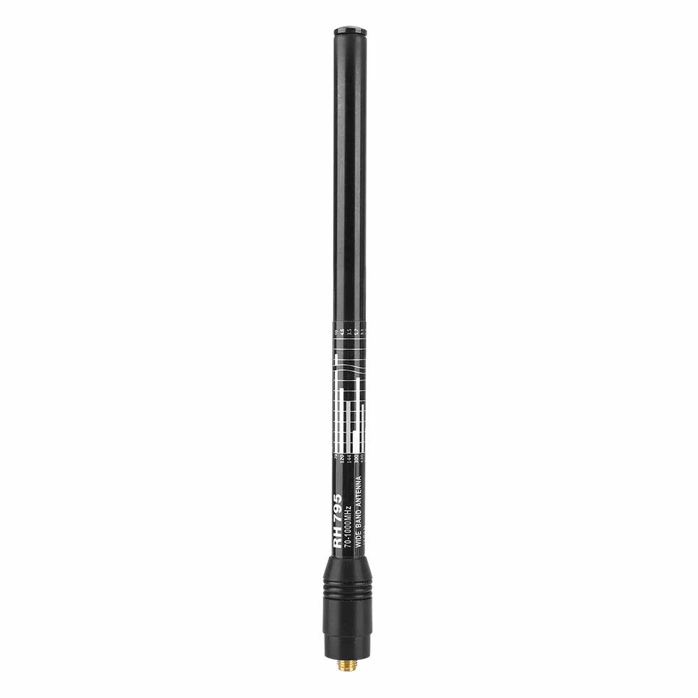 RH795 Antenna telescopica 70-1000MHz 10W SMA-J HT scanner
