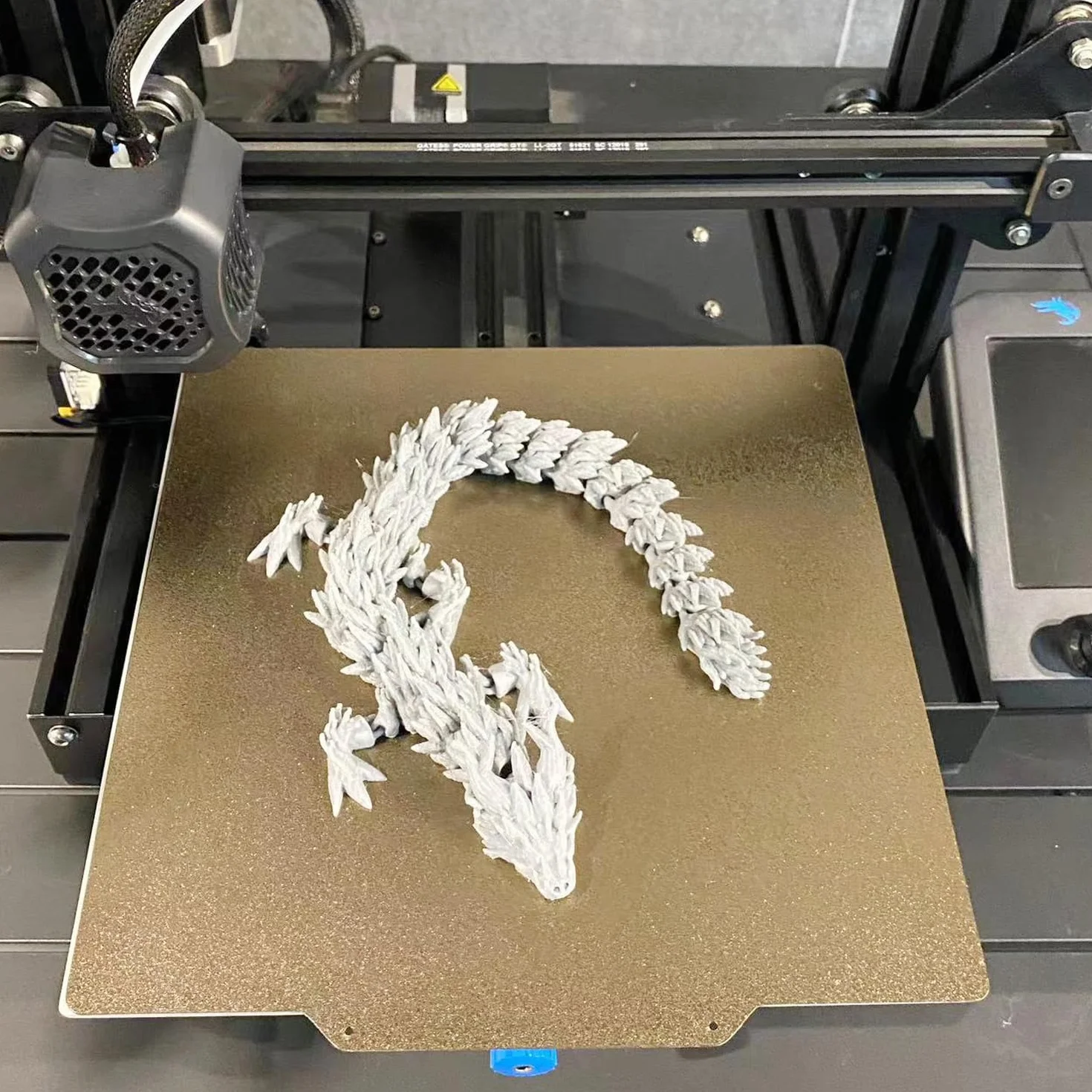 Piatto di PEI Testurizzato Flessibile 235x235 mm per Stampante 3D Ender 3/3 Pro/V2/Neo, Neptune 3 Pro, SV05