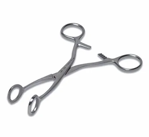 PINZA TIRALINGUA in Acciaio INOX Autoclavabile Pinze tira lingua Riutilizzabile