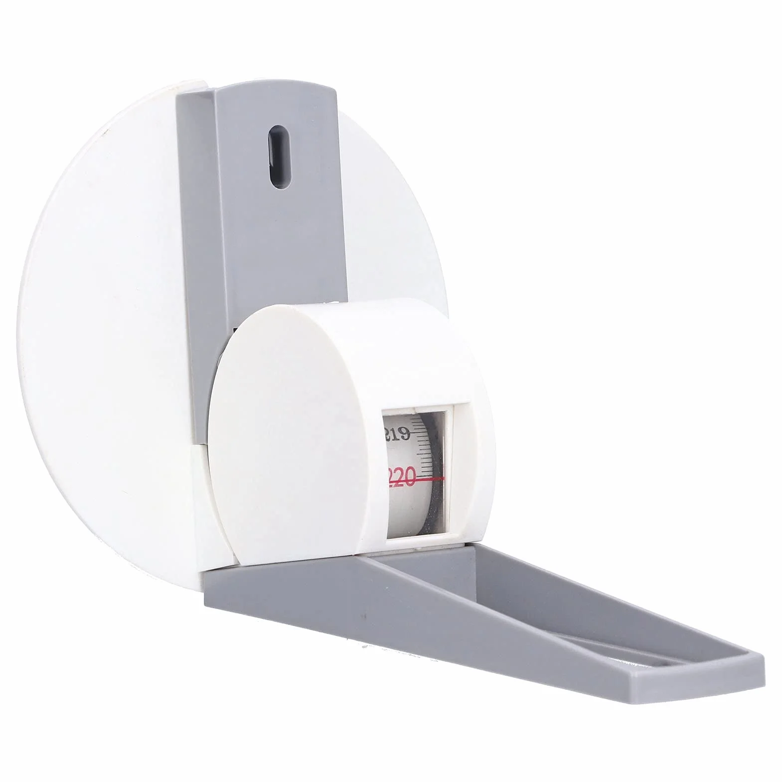 Stadiometro a Parete 220 cm ABS Bianco Grigio per Cliniche Ospedali