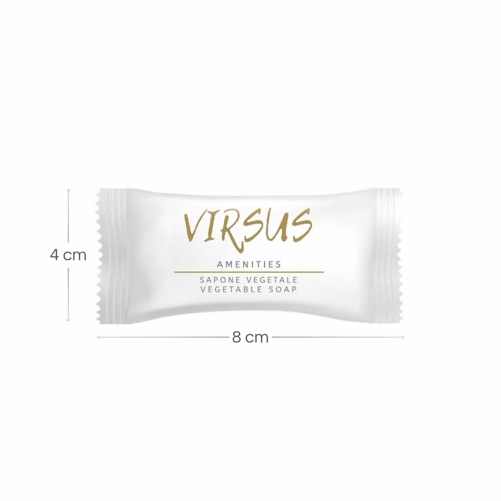 Sapone monodose 12 gr 100 Pezzi vegetale monouso per Hotel B&B