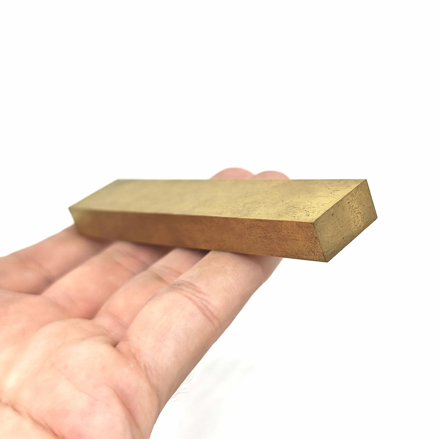 Barra piatta in ottone, blocco asta 3 mm, 4 mm, 5 mm, 6 mm, 8 mm, 10 mm, 5x15 mm, 5x20 mm, 5x25 mm, 5x30 mm, 5x35 mm, 5x40 mm Tendenza(500mm x 5mm x 30mm)
