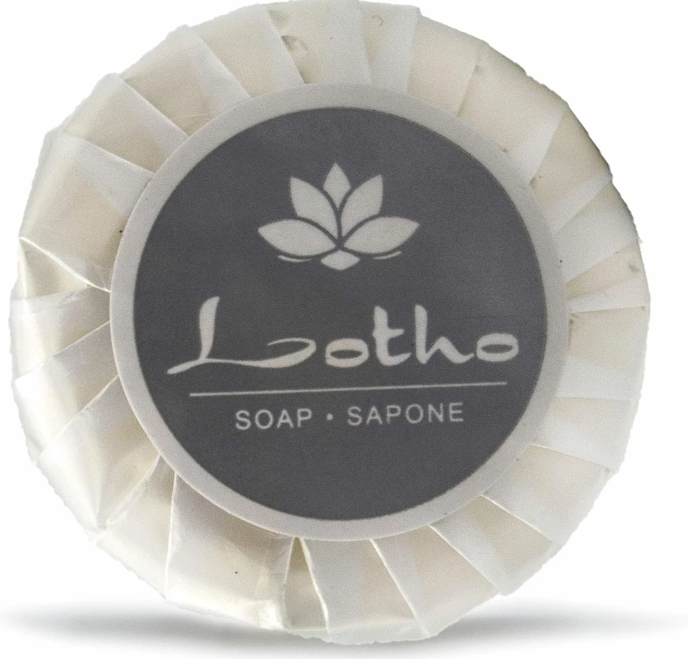 Saponetta plissettata Lotho 20 gr 100 pezzi Monouso Hotel B&B