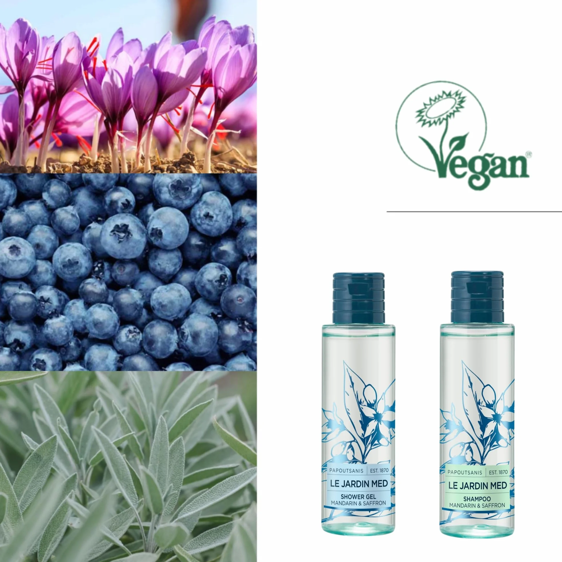 Flexi Amenities Kit Cortesia B&B e Hotel Le Jardin Med Premium - Kit completo Shampoo Bagnoschiuma Saponetta