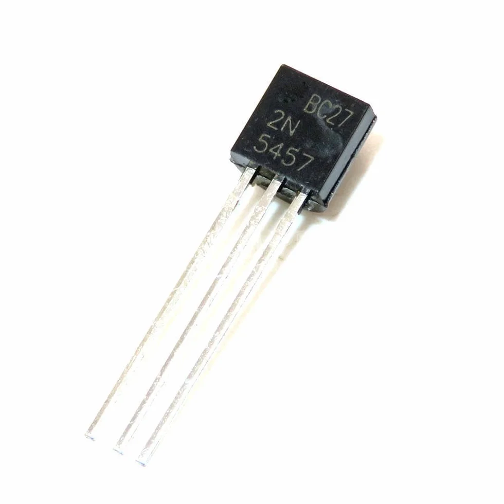 10 pz 2N5457 5457 TO-92 JFET Transistor a canale N per uso generale