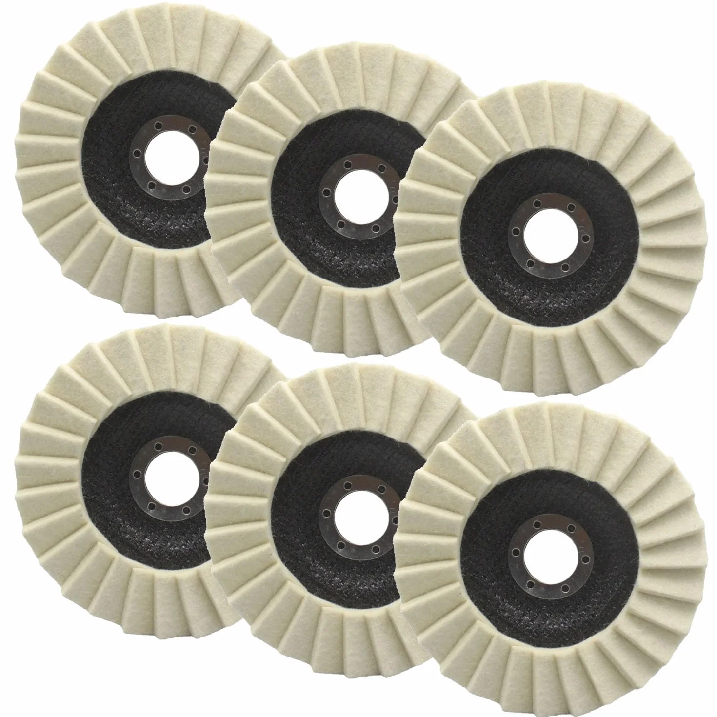 Dischi per lucidatura 125 mm x 22,2 mm per levigatrice angolare