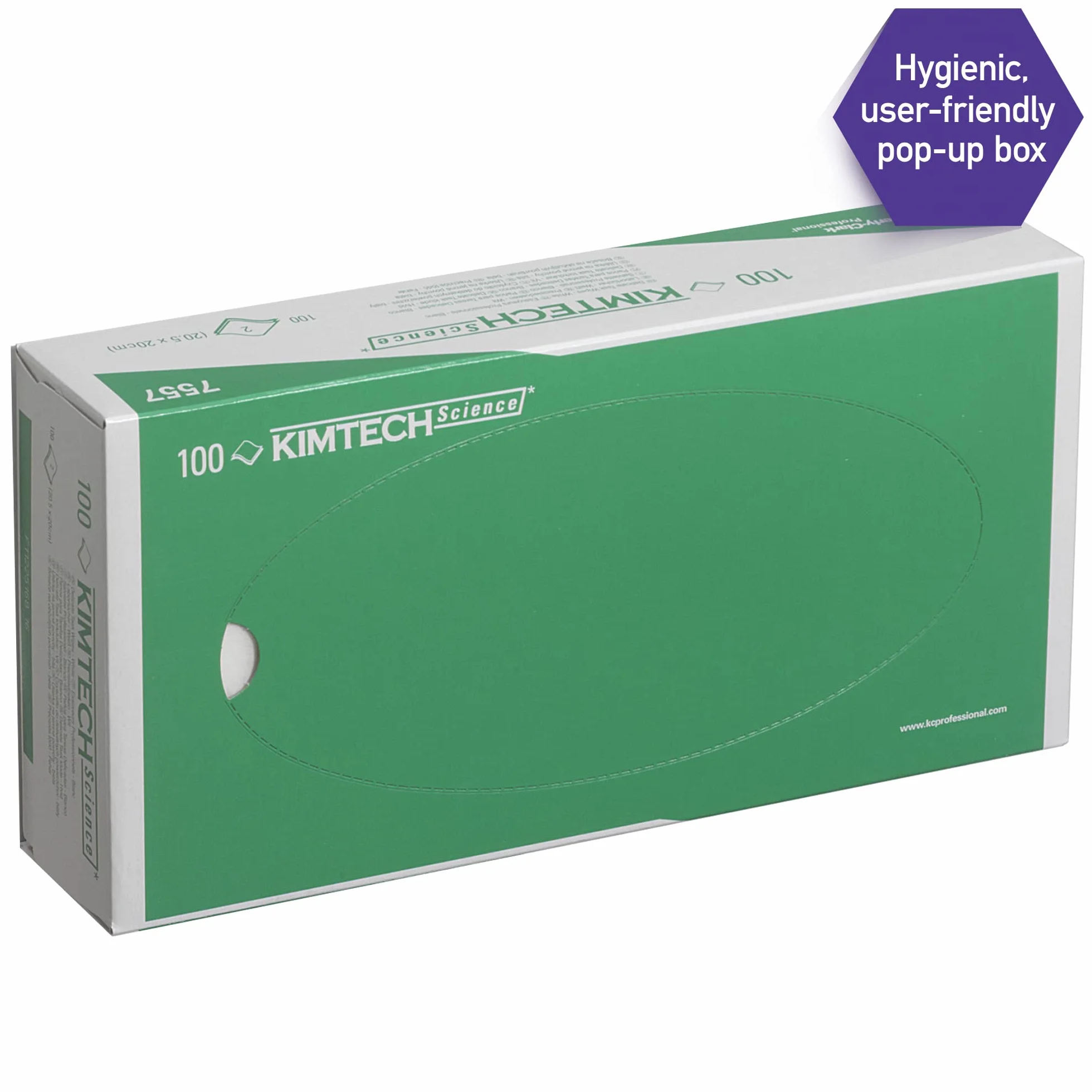 Kimtech Science Panni per la Pulizia di Precisione 2 veli bianco 24 cartoni x 100 panni 2400