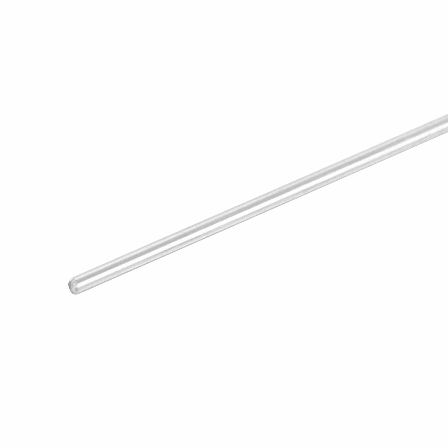 QUARKZMAN 100 x 1mm Asta Tonda Acciaio Inossidabile Estrusa Solida Argento 10 Pezzi