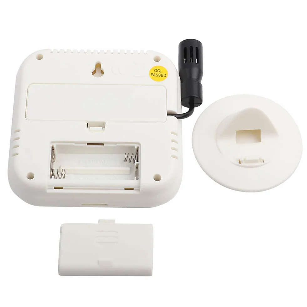 Akozon ETP110 Termoigrometro Digitale, Misuratore Punto di Rugiada Umidità con Allarme LED