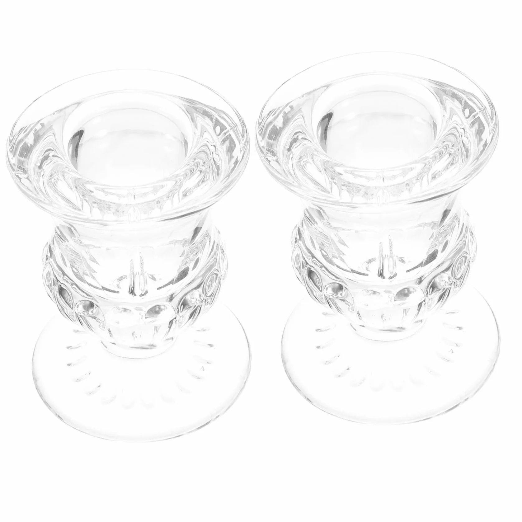SOLUSTRE 2 bicchieri in vetro per occhi portatile, per la cura degli occhi, design trasparente