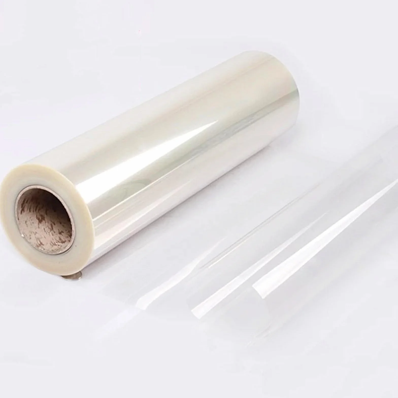 Rotolo Di Film PET Trasparente 0.2-0.5mm Pannello Foglio Plastico Resistente Al Calore Flessibile Larghezza .61m Pellicola Poliestere for Progetti DIY Artigianato Elettronica(0.3mm*0.61m*5m)