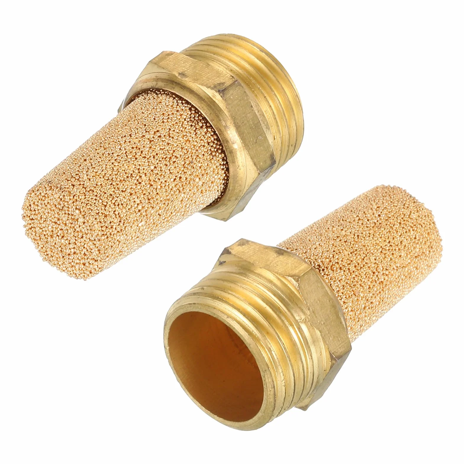 QUARKZMAN Marmitta Pneumatico 1/2" NPT Ottone 2pz