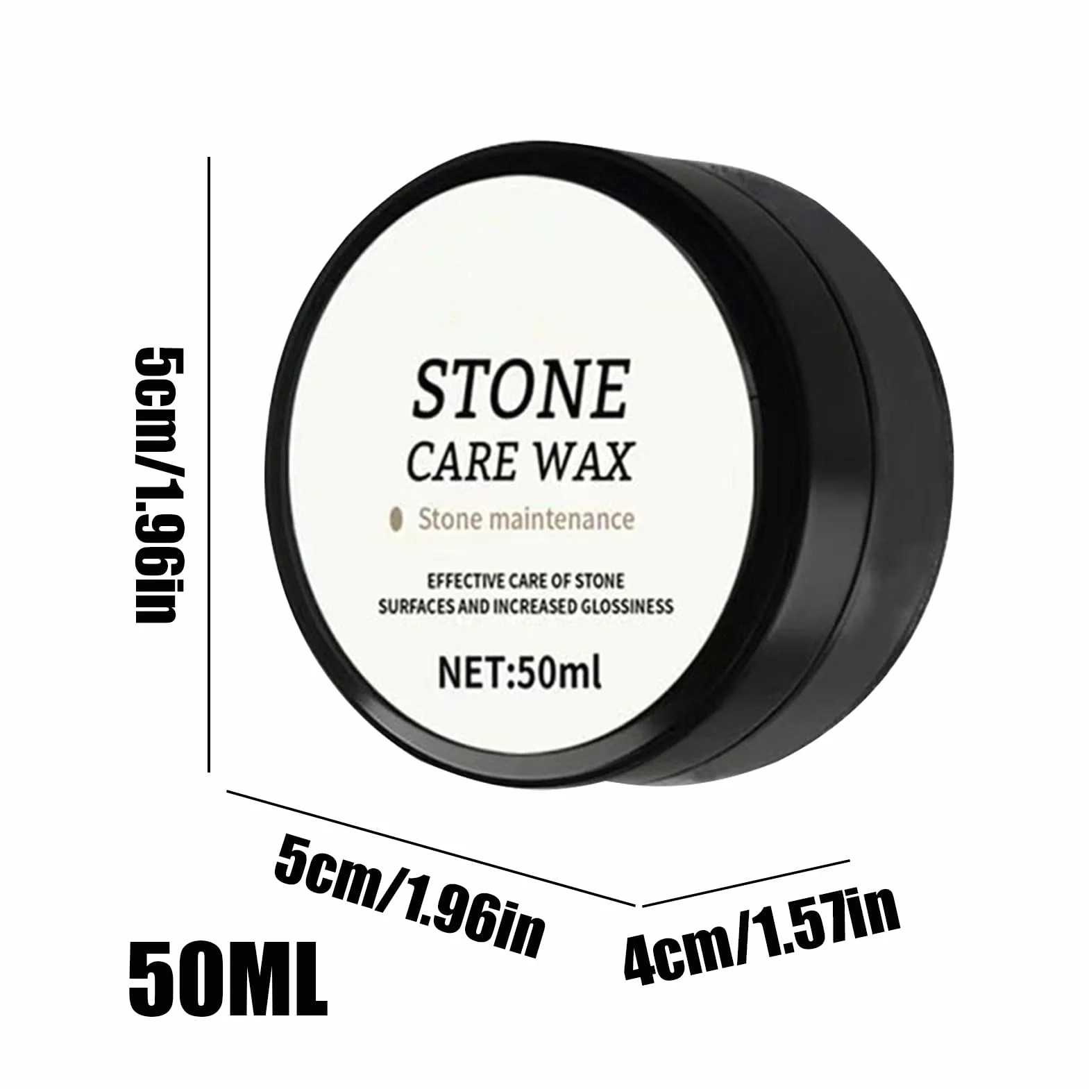 Stone Polish – Pasta detergente per pavimenti in piastrelle, impermeabile, cera lucidante per pavimenti in marmo per mobili, doccia, piano cottura, cucina, bagno