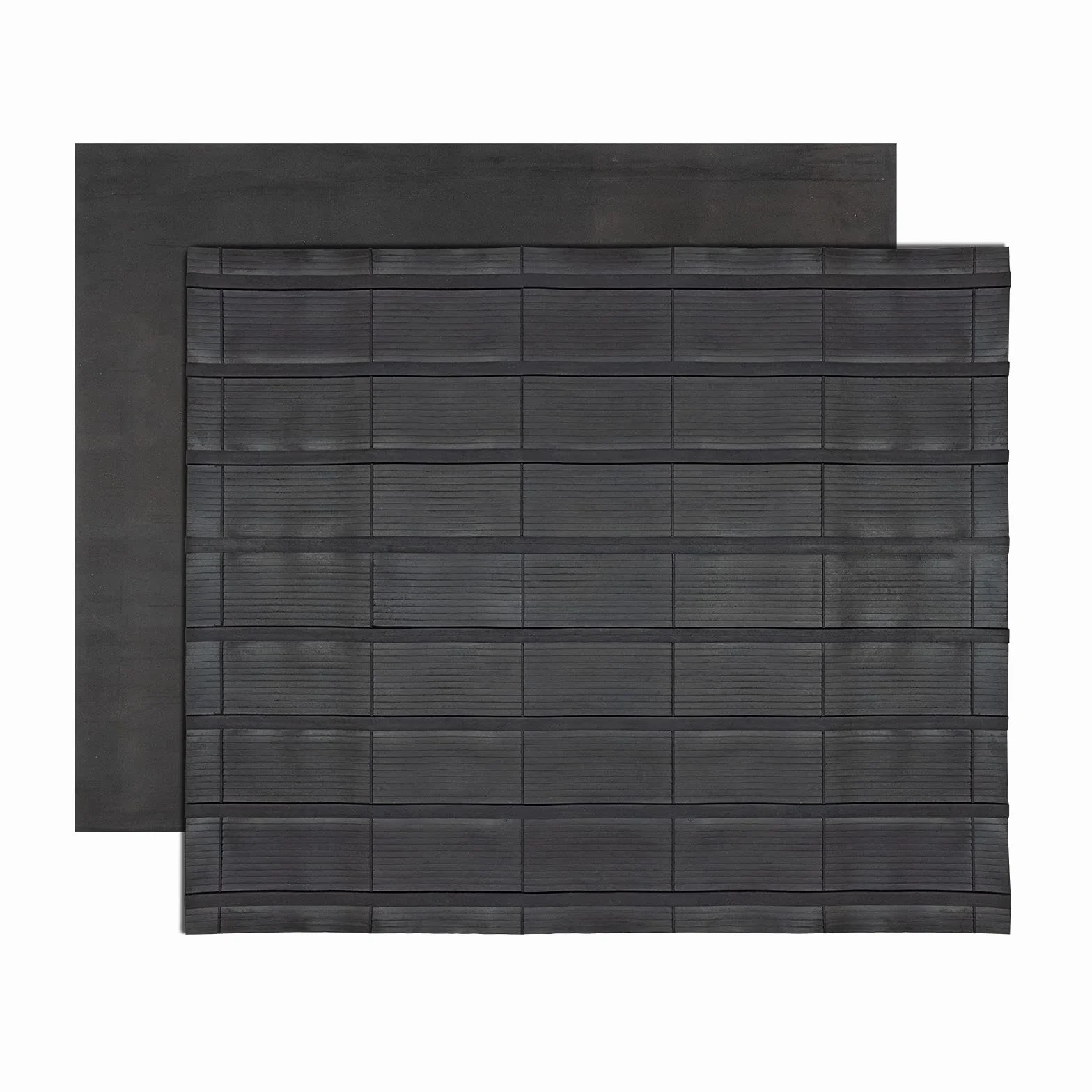 Tappetino per rampa per rimorchi cavalli 155x175 cm antiscivolo gomma GW8002