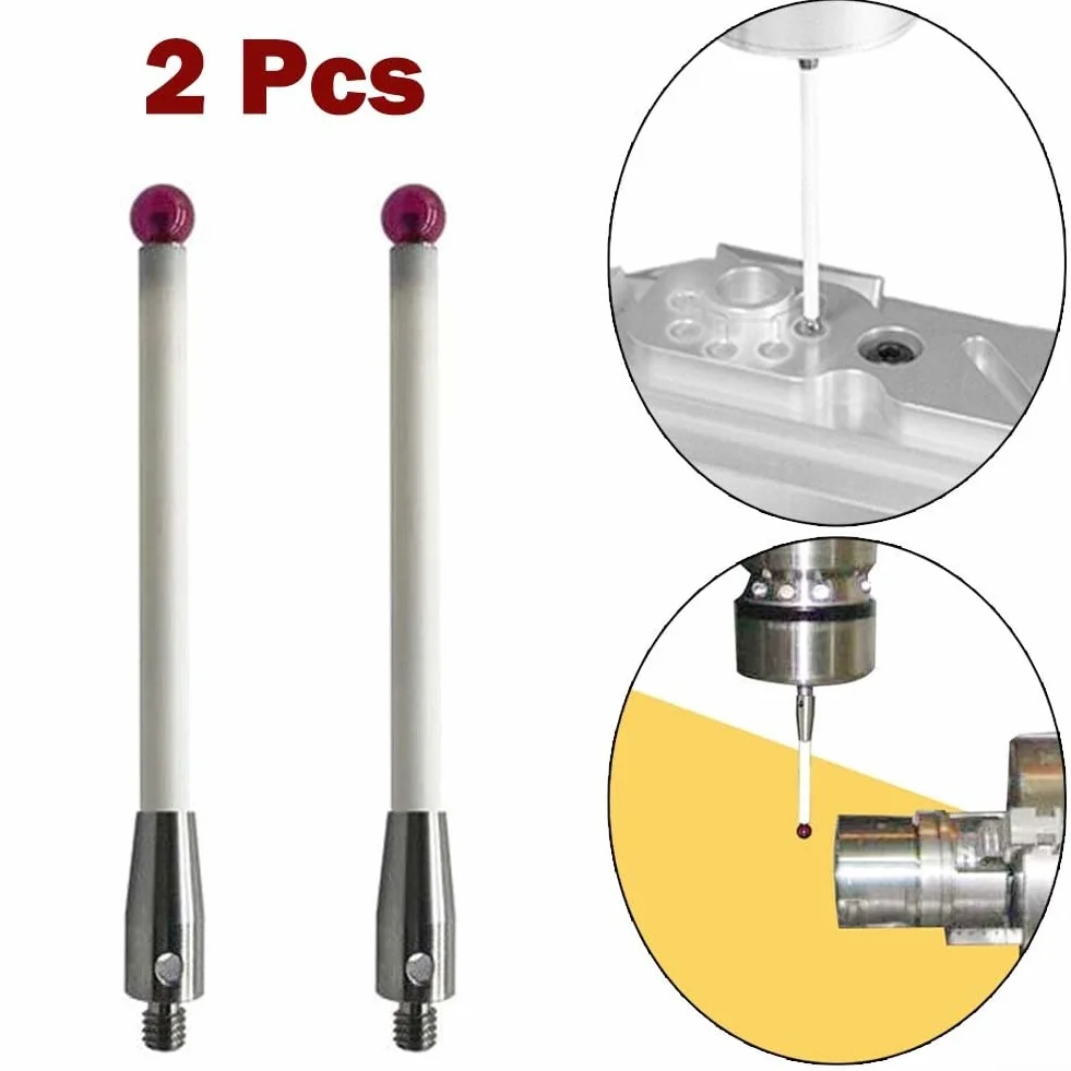 Renishaw A-5000-3712 sonde di prova stilo in ceramica 100 mm stelo in ceramica - punta a sfera da 6 mm