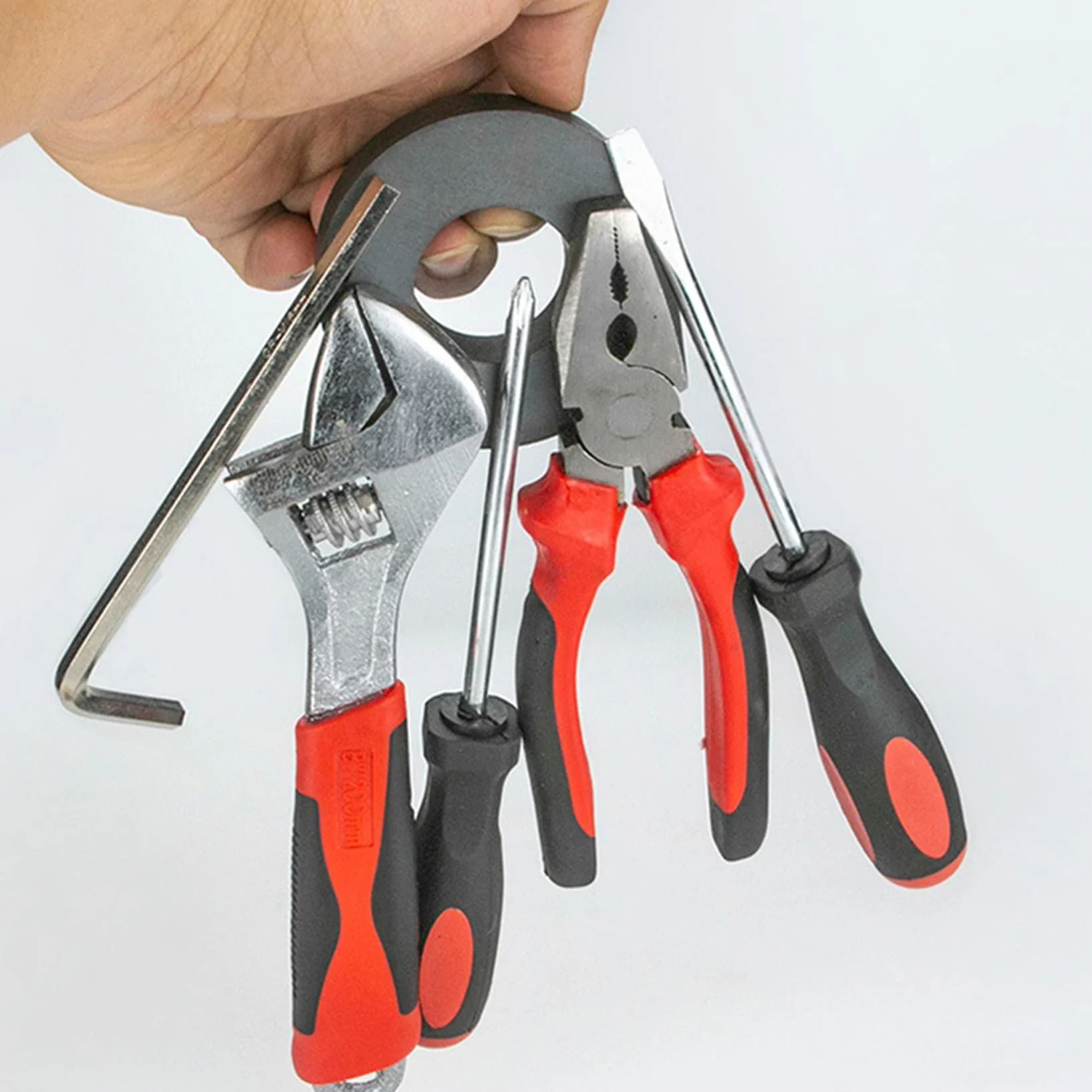 Magnete Tondo con Foro, Magnete ad anello in ferrite, diametro 60mm, per esperimenti elettronici e scientifici, colore nero