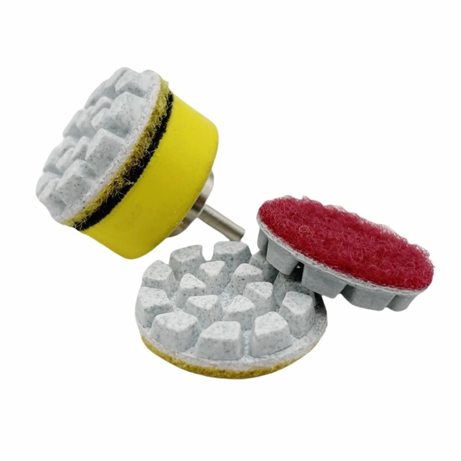 Dischi diamantati lucidatura 25 mm marmo granito pietre preziose autoadesivi resina flessibile 40pcs
