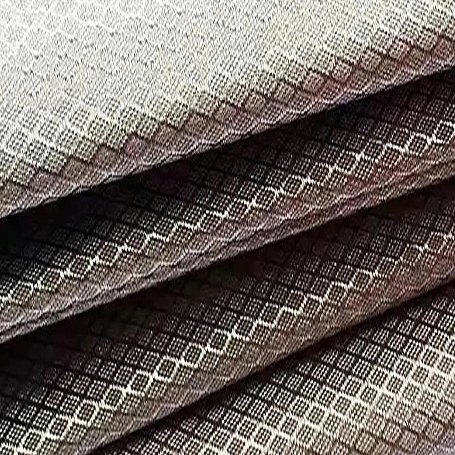 Tessuto Schermante, RFID Anti-Magnetico e Anti-Radiazioni, Tessuto Faraday Tessuto Conduttivo in Rame E Nichel Rame Protezione della Gabbia di Faraday Recinzione,silver-1x1.1m