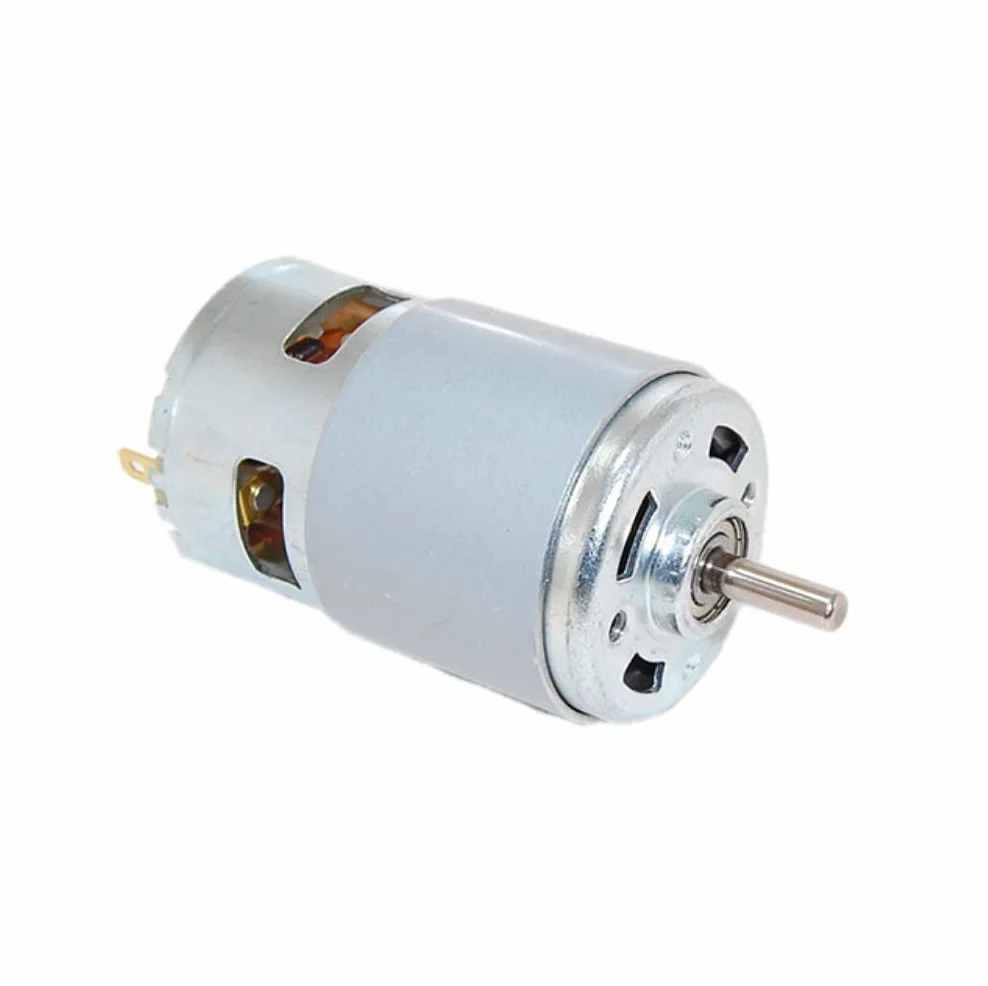 CHANCS ad alta potenza a basso rumore 775 Mini motore elettrico 5 mm albero DC Motor DC 12V/24V 6000RPM 12000RPM per fai da te parti