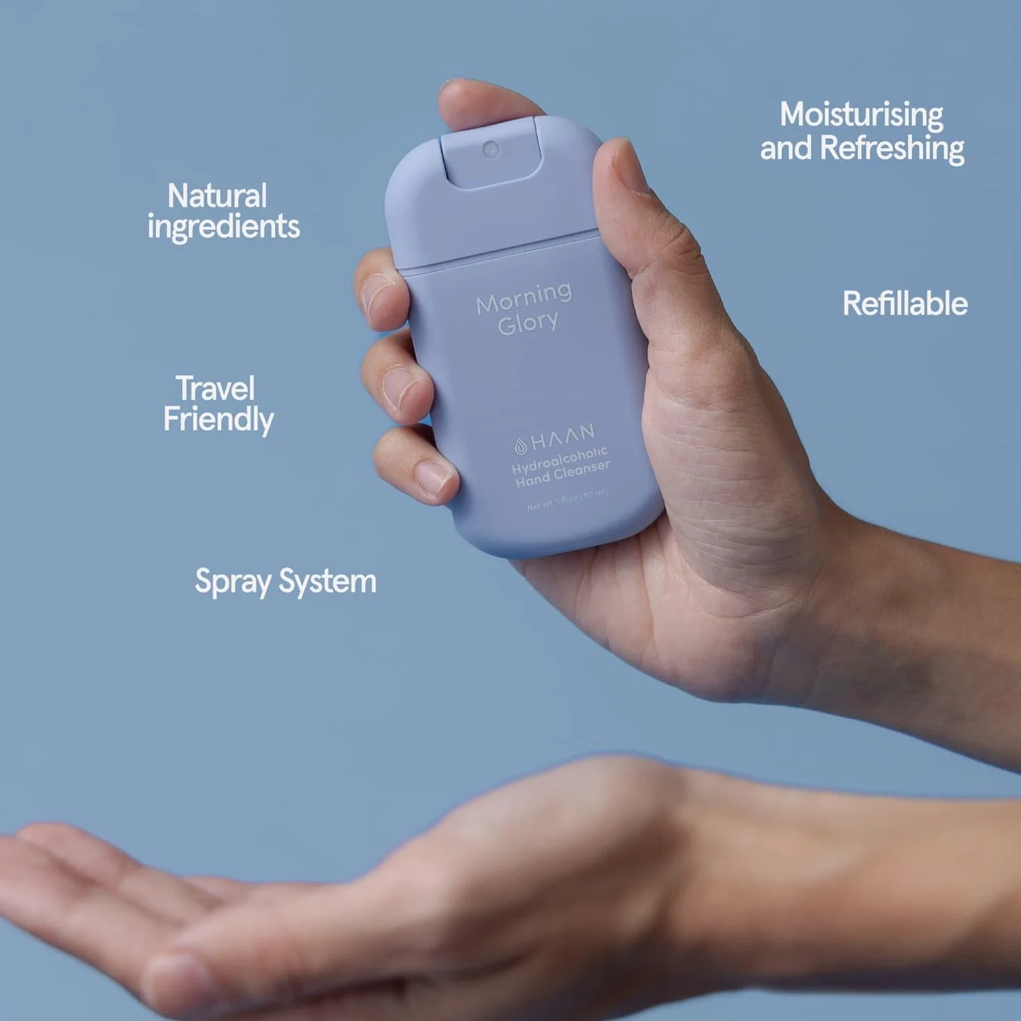 HAAN Spray idratante per le mani con aloe vera confezione da 3 - Soothing Lavender