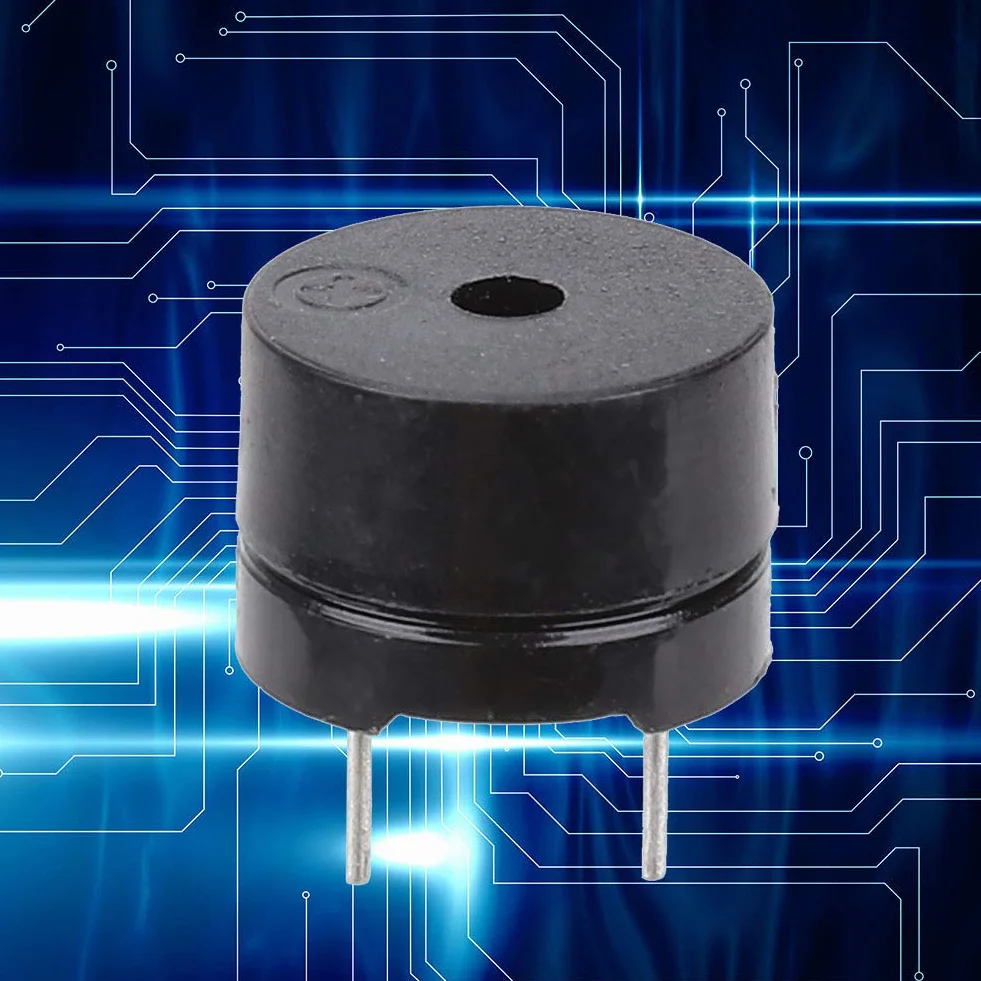 Cicalino Piezoelettrico di Tipo Elettromagnetico da 50 Pezzi 16ohm AC 2KHz 3V 5V 9V 12V Buzzer Passivo