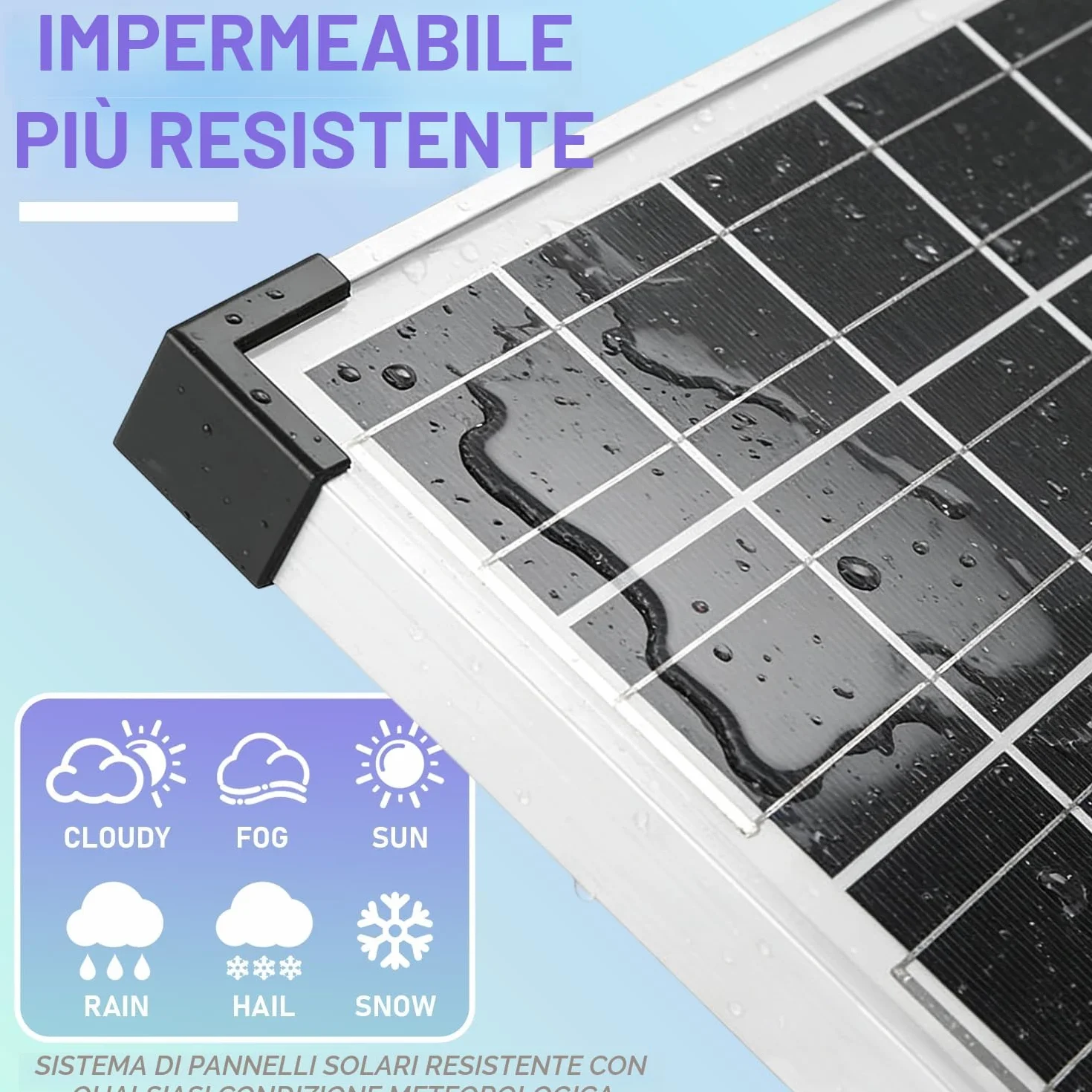 Kit pannello solare da 20 W, 12 V/24 V, caricabatterie per regolatore di carica PWM da 10 A + cavo di prolunga