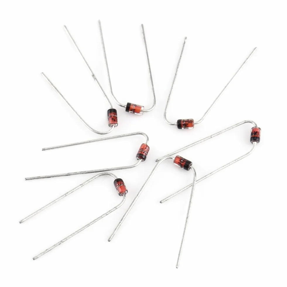 Kit Assortiti Diodi Zener 1W 3,3V-7,5V Set 200 Pezzi 10 Valori 1N4728-1N4737