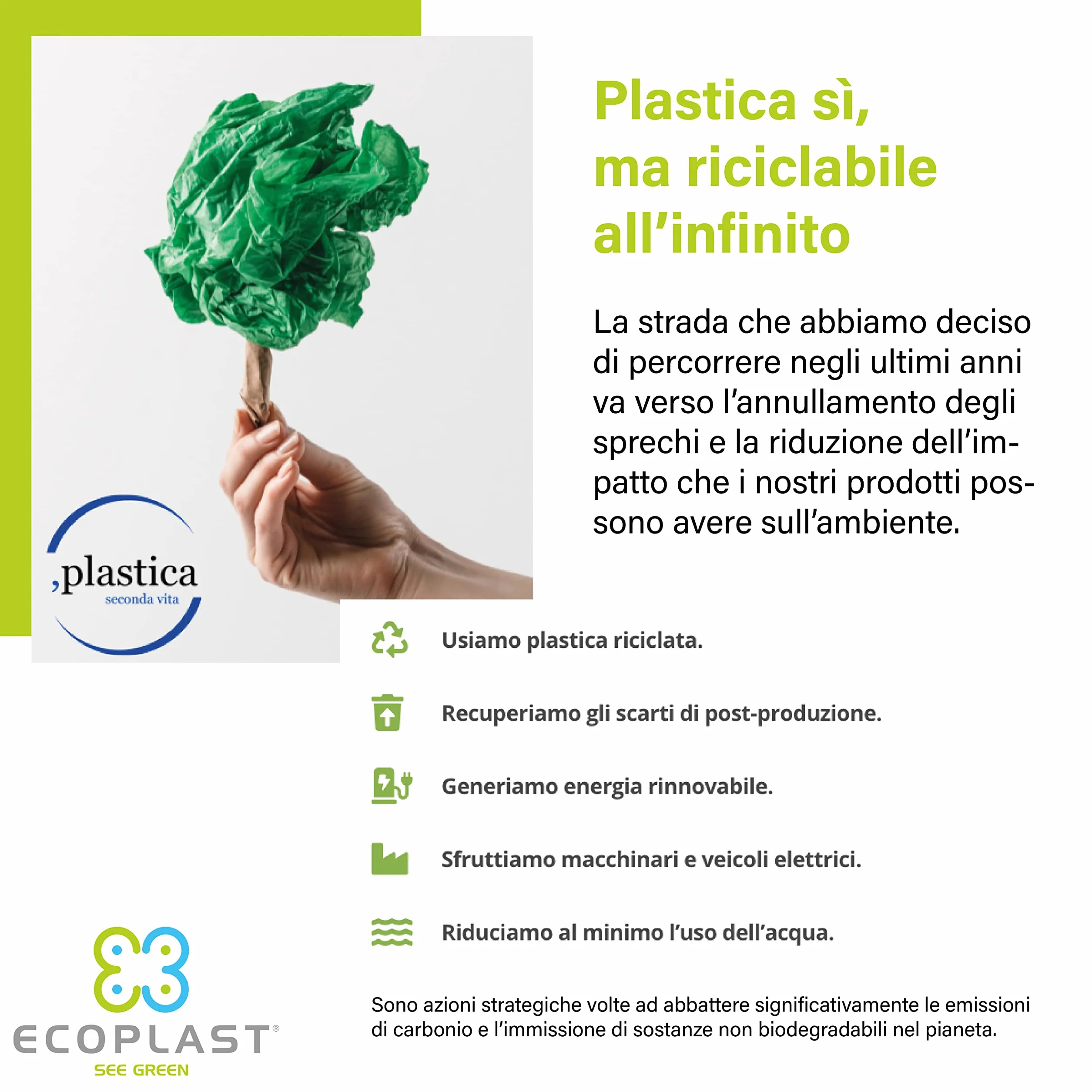 Ecoplast Fusto in Plastica a Bocca Larga con Guarnizione e Tappo, Capienza 10 Lt, Neutro