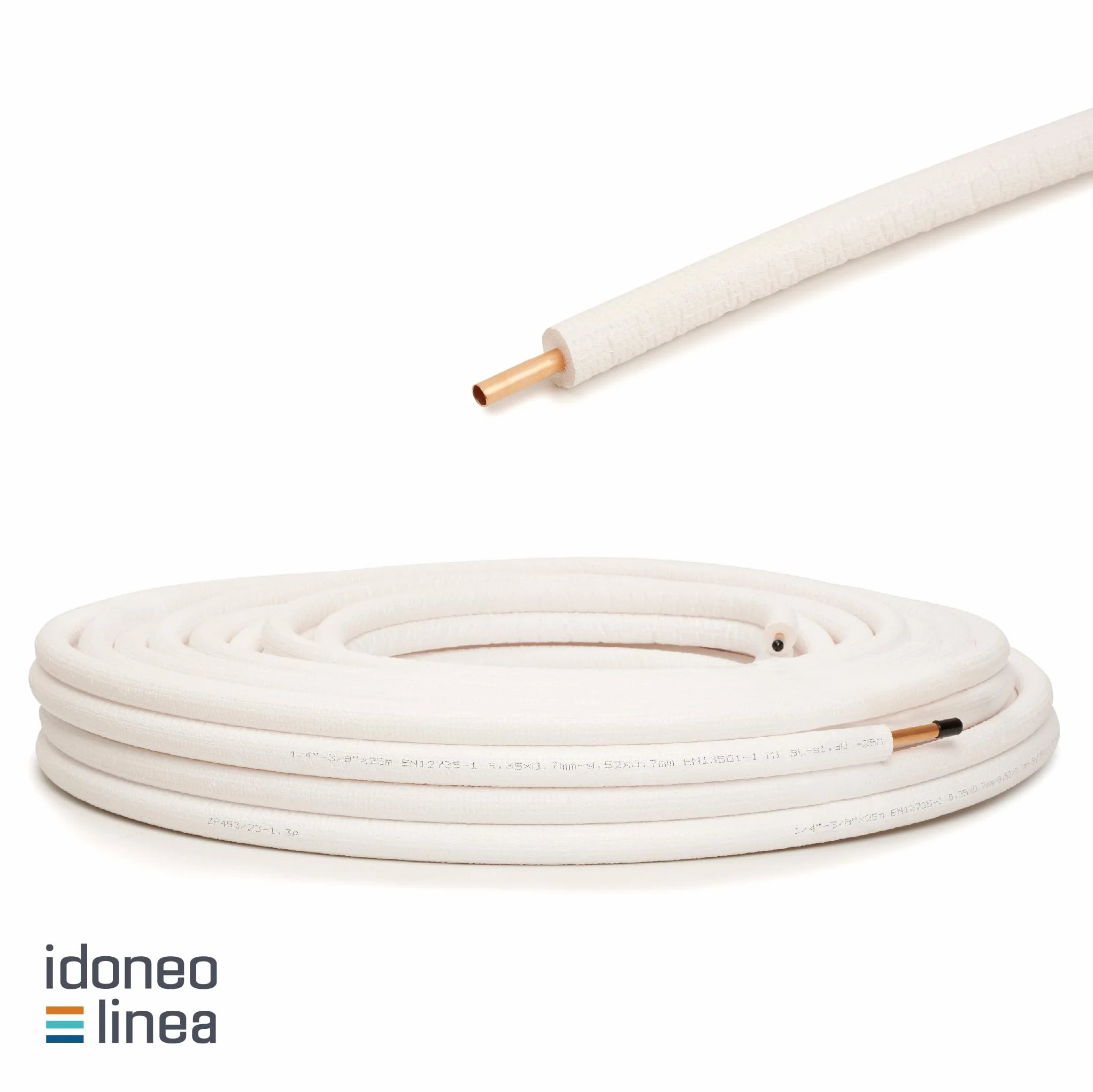 Cavo refrigerante 1/4" 3/8" 1/2" 5/8" tubo di rame isolato (3/8", 10 m)