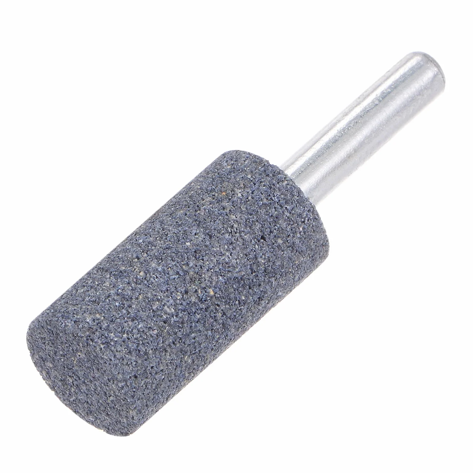 QUARKZMAN 6pz Pietra Montata Abrasiva 1/4" Asta 0.63" Dia Cilindrico Corindone per Rettifica e Lucidatura