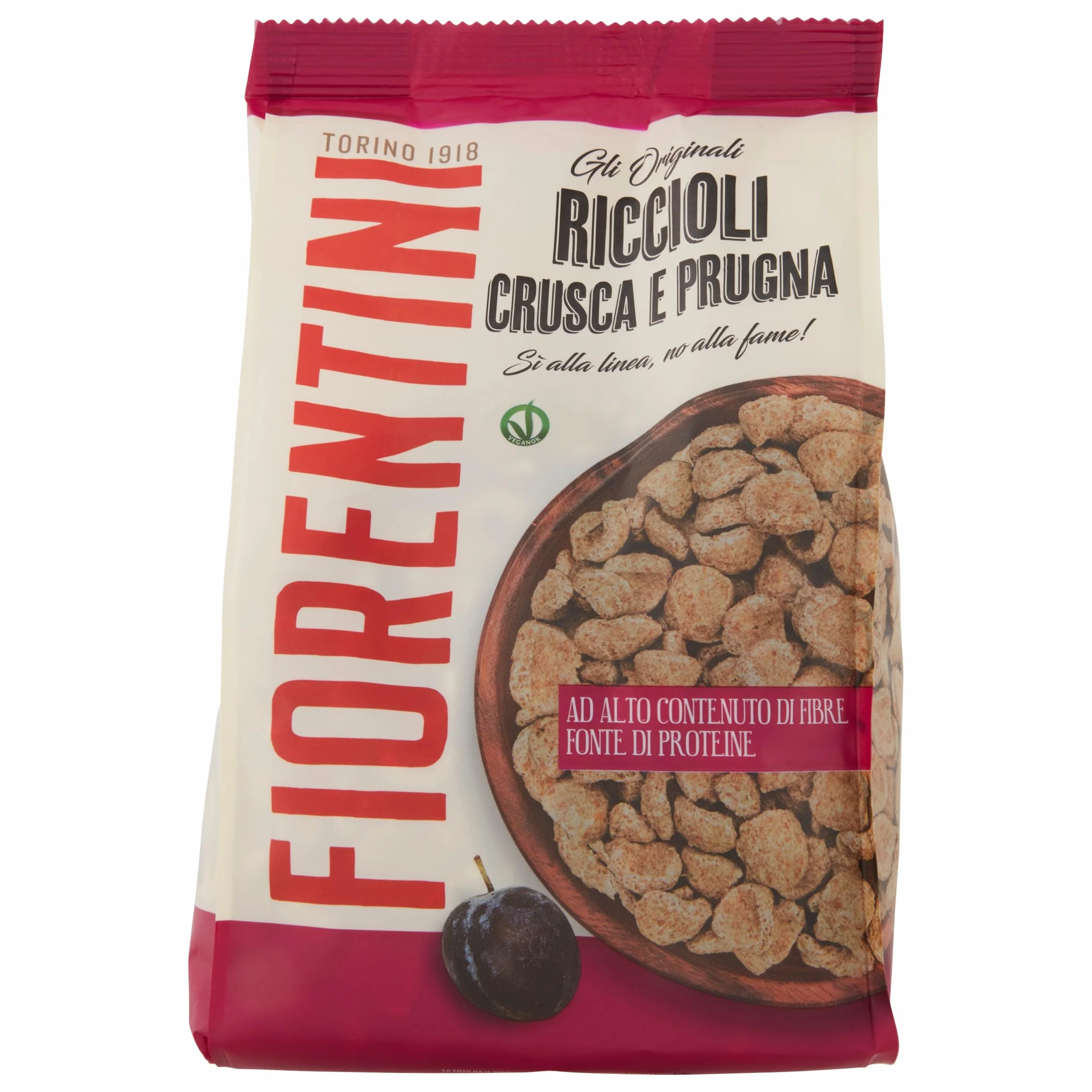 Fiorentini gli Originali Riccioli Crusca e Prugna 250 g