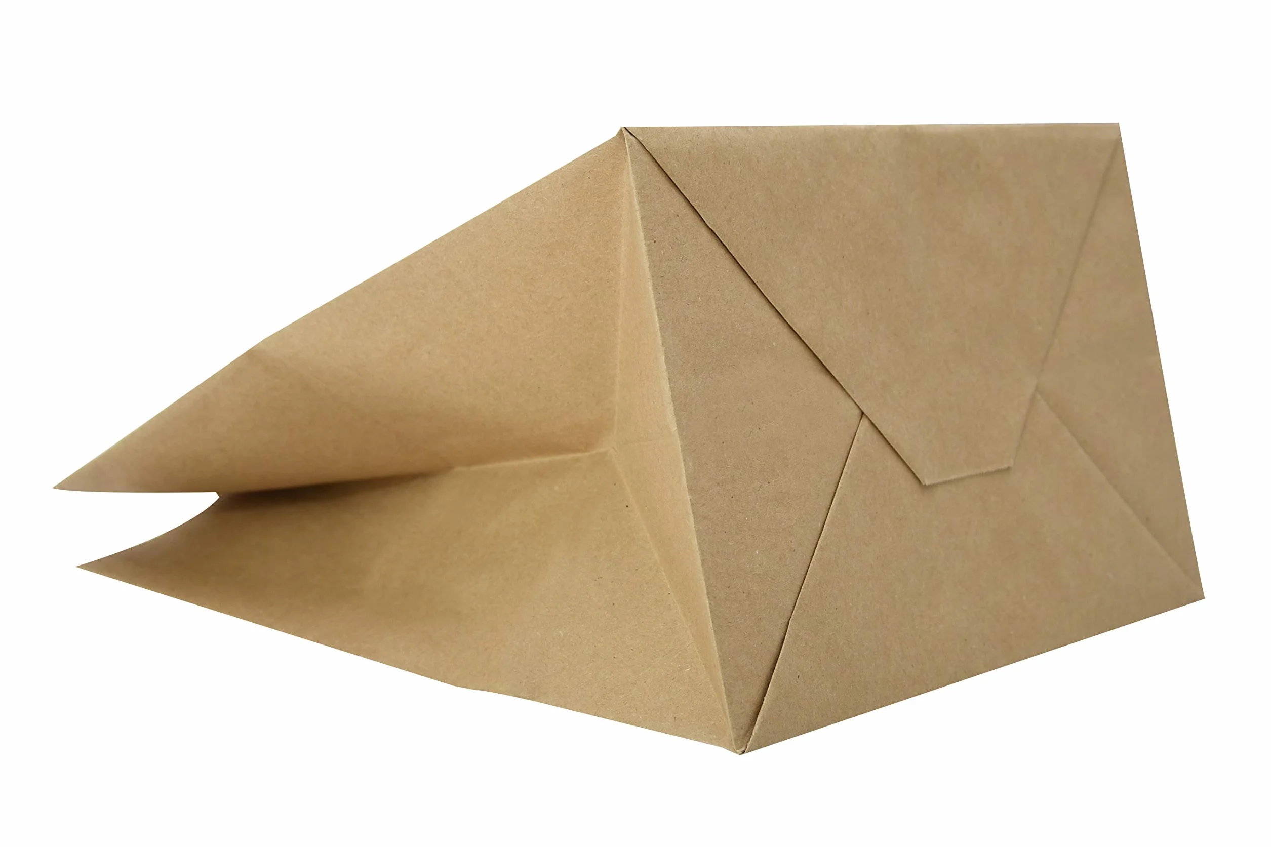 Carte Dozio S.r.l. Shopper in Kraft con fondo quadro, color Avana, maniglia ritorta, f.to cm 27+17x29, cf 50 pz