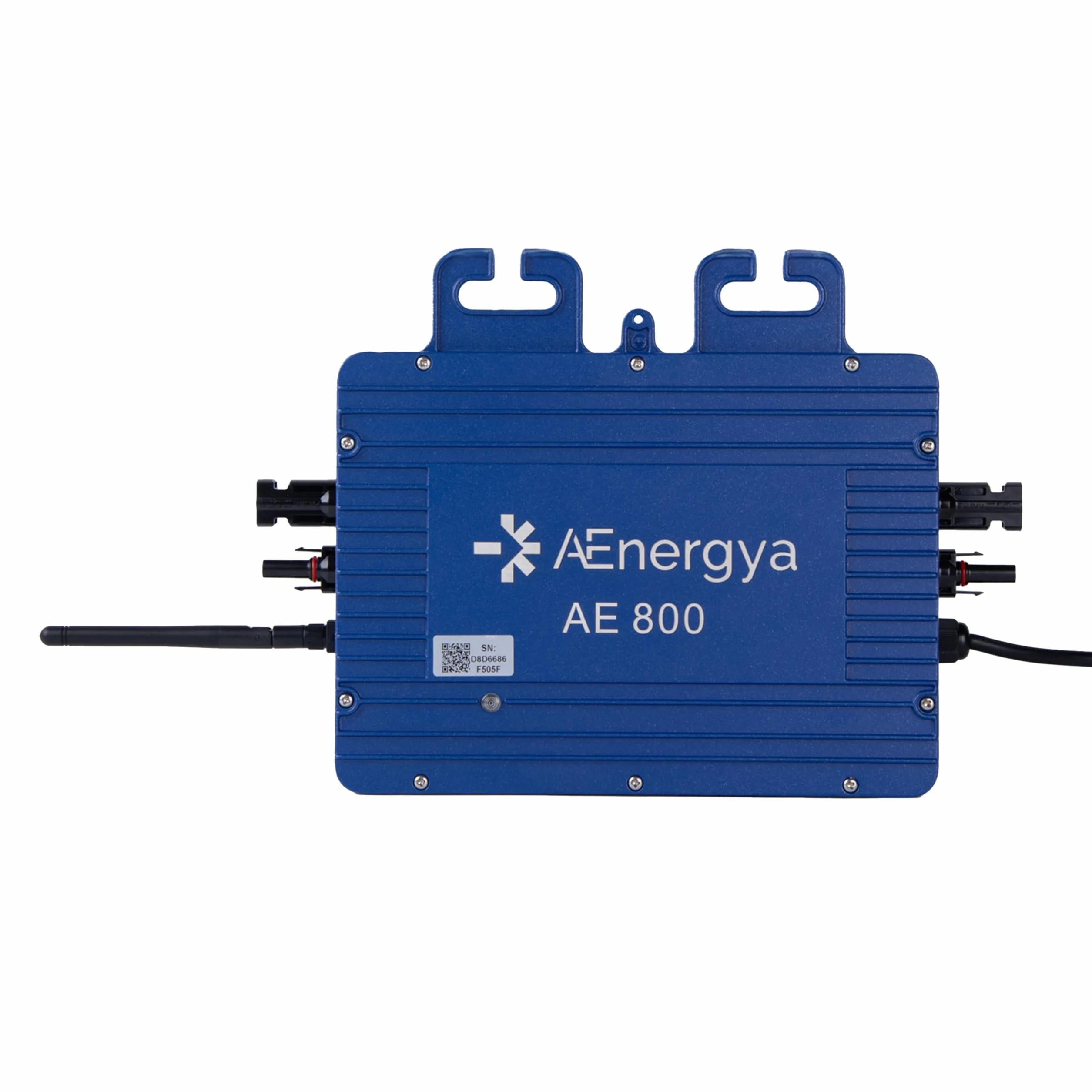 Microinverter AE800 da 800W, Inverter Solare Intelligente WiFi per Kit Solare da Balcone | Inverter PV per pannelli fotovoltaici | IP65 | 2 doppio ingresso | 1 uscita 800W (AE800-800W)