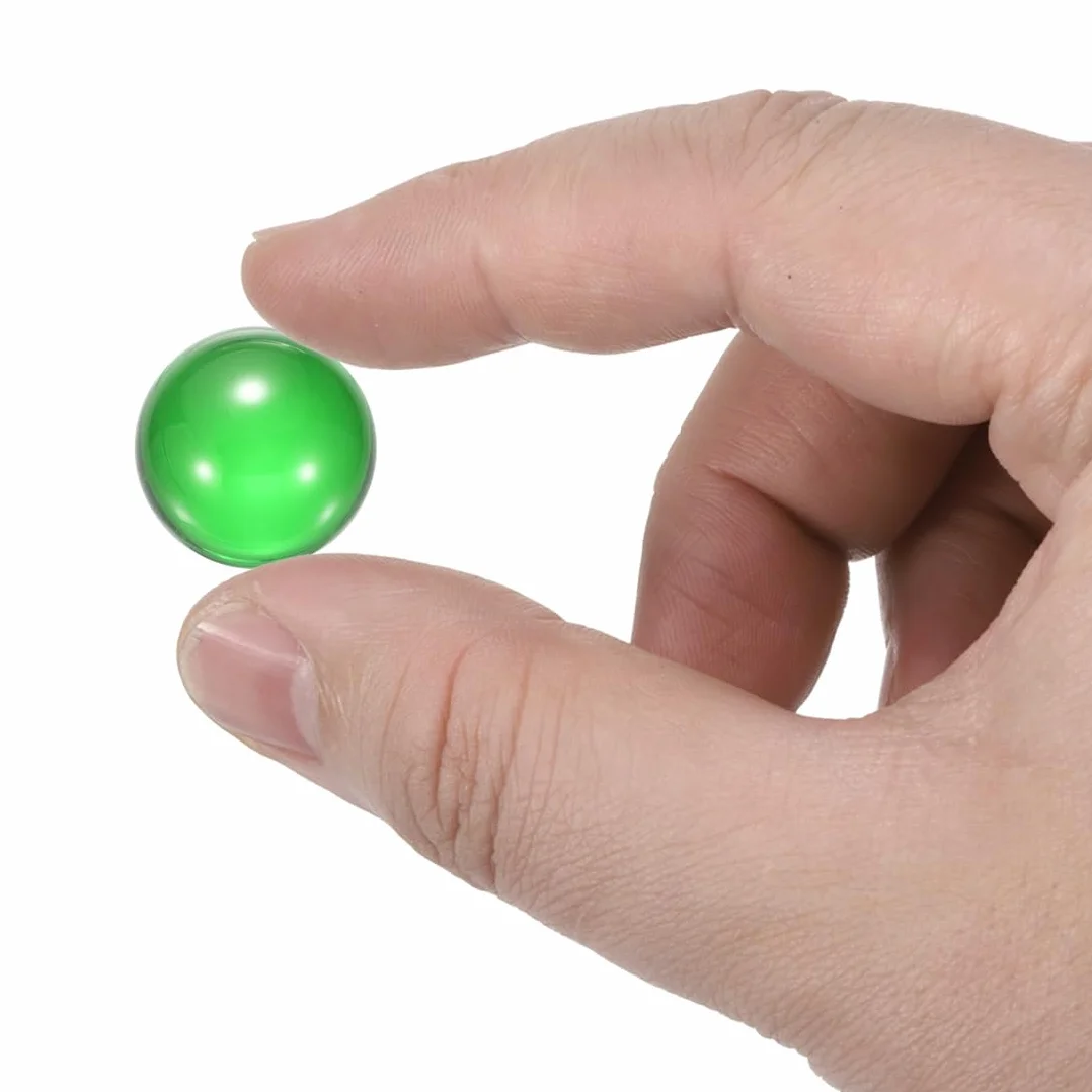 QUARKZMAN Sfera Acrilica Trasparente Per Giocoleria 1" 25mm Verde