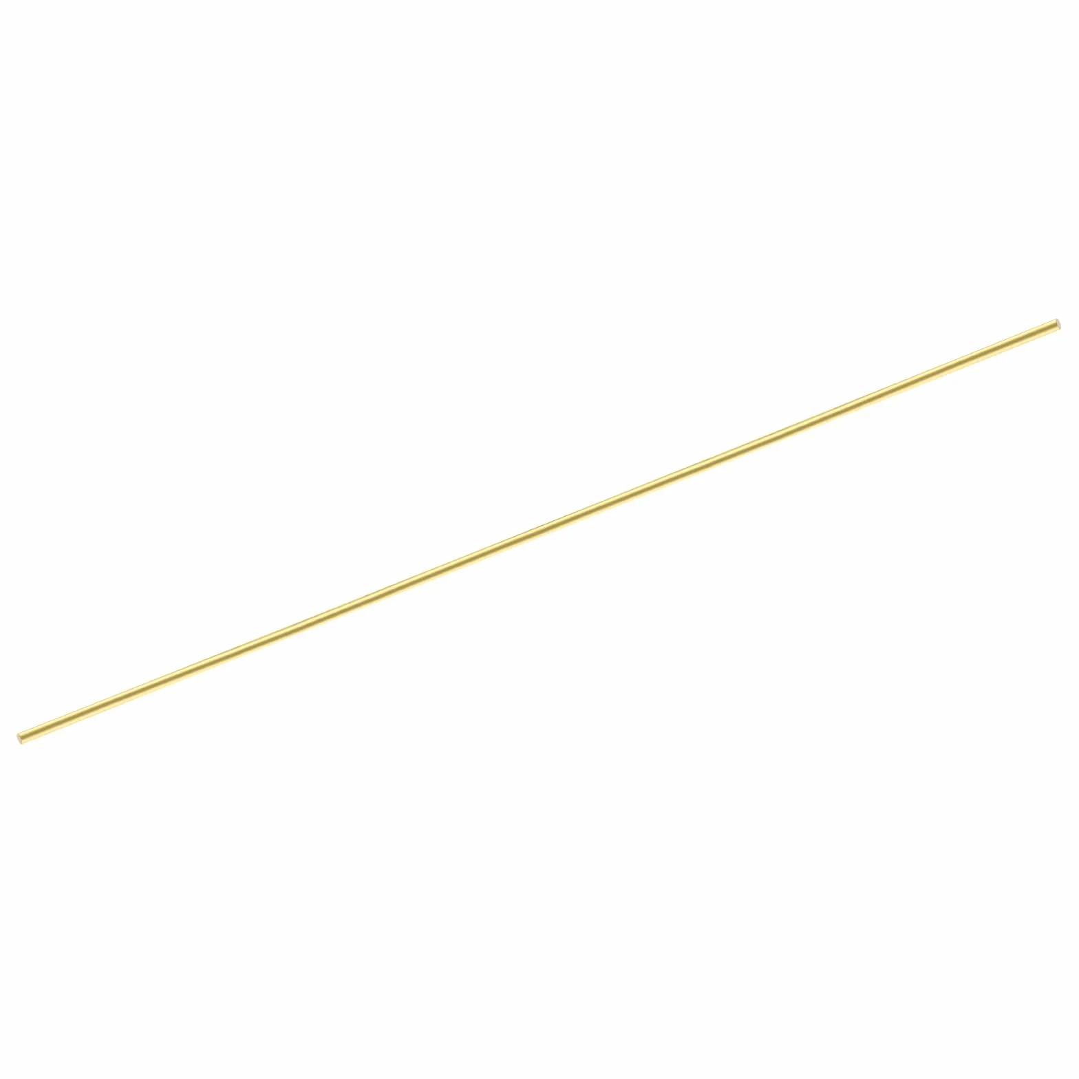 QUARKZMAN 1pz Ottone Aste (3mm)1/8" x (305mm)12" Ottone Massiccio Rotondo Stock Tornio Barra per Coltello Manici Perno Fai Da Te Artigianato Modello Aereo