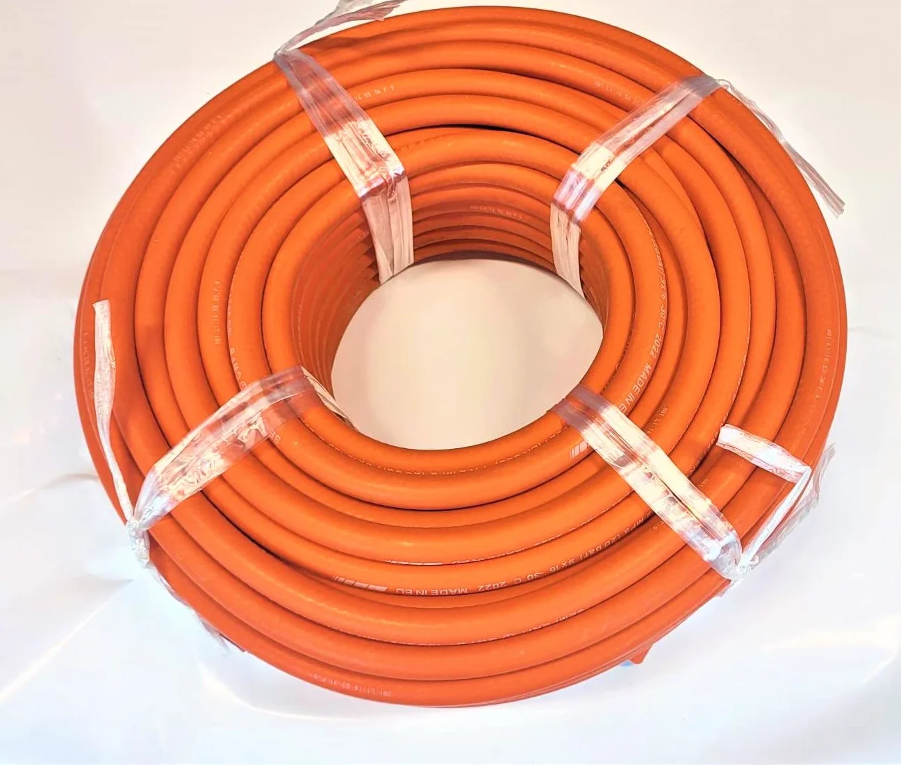 Tubo per Gas Propan Butan 25m 20bar Ø9mm Raccordo Rapido -30°C