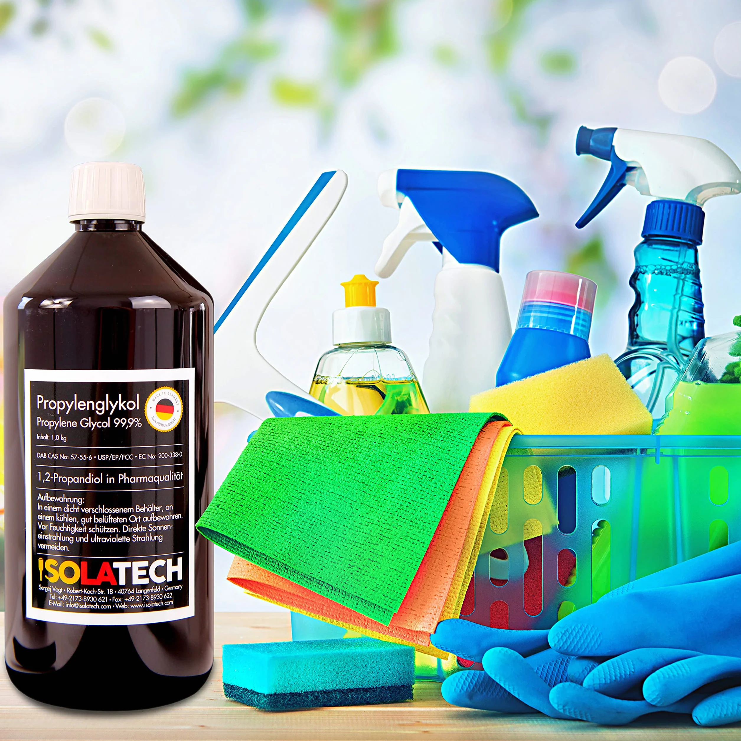 Isolatech Glicole Propilenico 0,25L 99,9% Grado Farmaceutico 1,2 Propandiolo