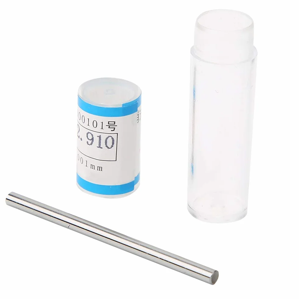 Set di calibri a perno e spina in acciaio 0,001 mm 50 pezzi 2,5-2,99 mm