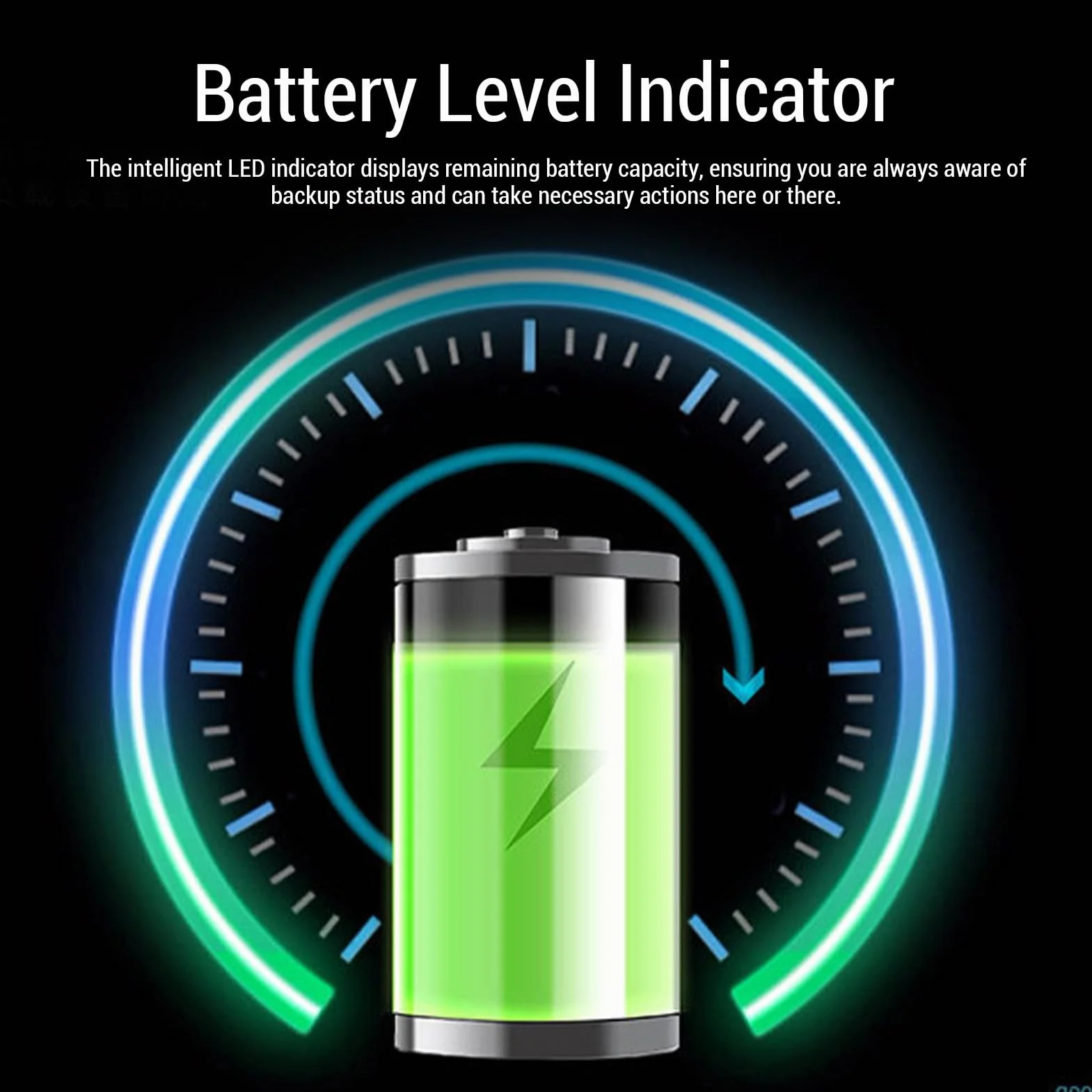 Batteria di Backup Alimentazione di Emergenza 6000MAH 5V 9V 12V con Indicatore LED Monitoraggio della Batteria Compatibile con Smartphone e Router Moderni (Spina europea)