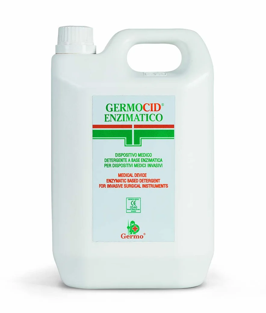 Germocid enizmatico detergente liquido per pulizia strumenti medicali invasivi 36618