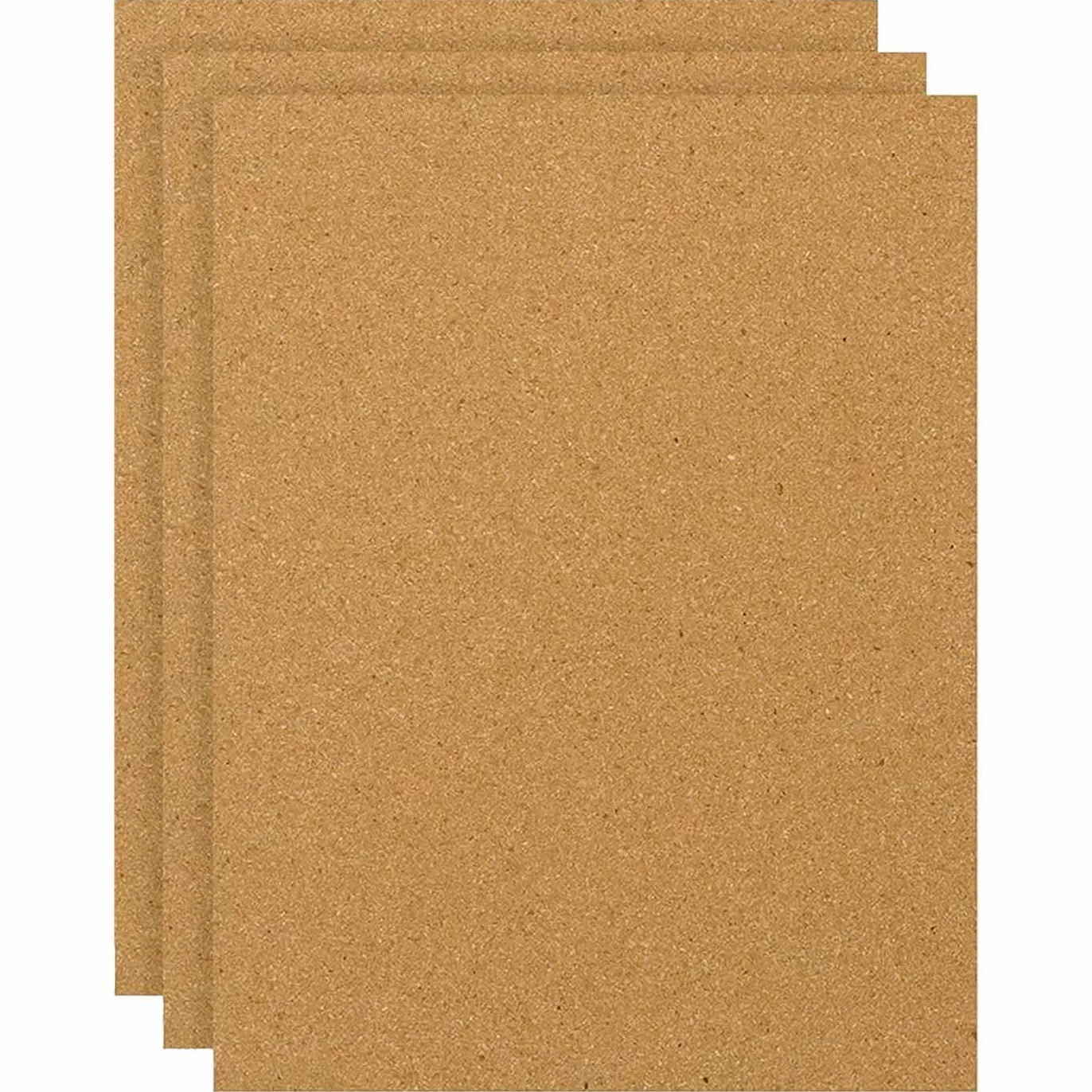 Fogli di sughero 2 mm 20 x 30 cm - Confezione da 3