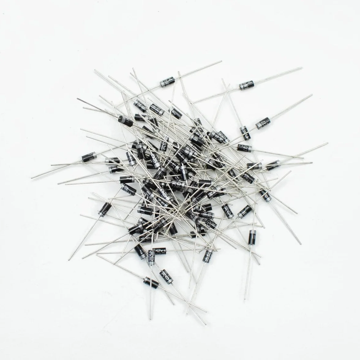 1N4007 Raddrizzatore Diodi Silicone 1A 1000V 100Pcs