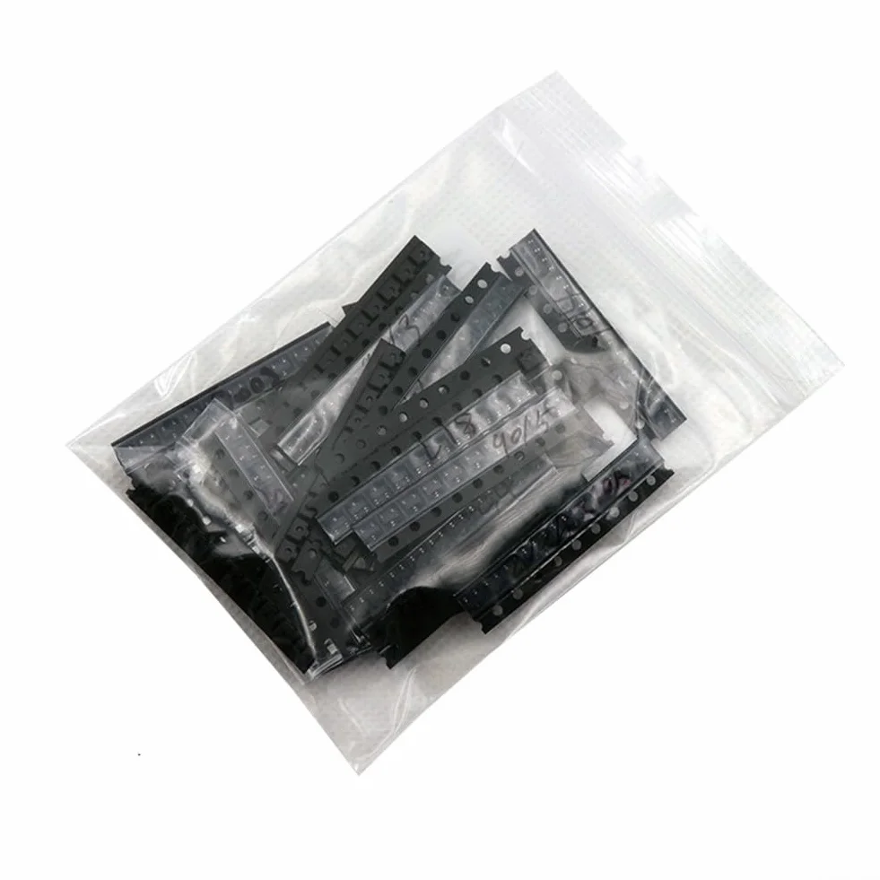 Kit di 350 transistor e diodi per SMD con 35 valori assortiti per l'uso in vari sistemi elettronici e riparazioni