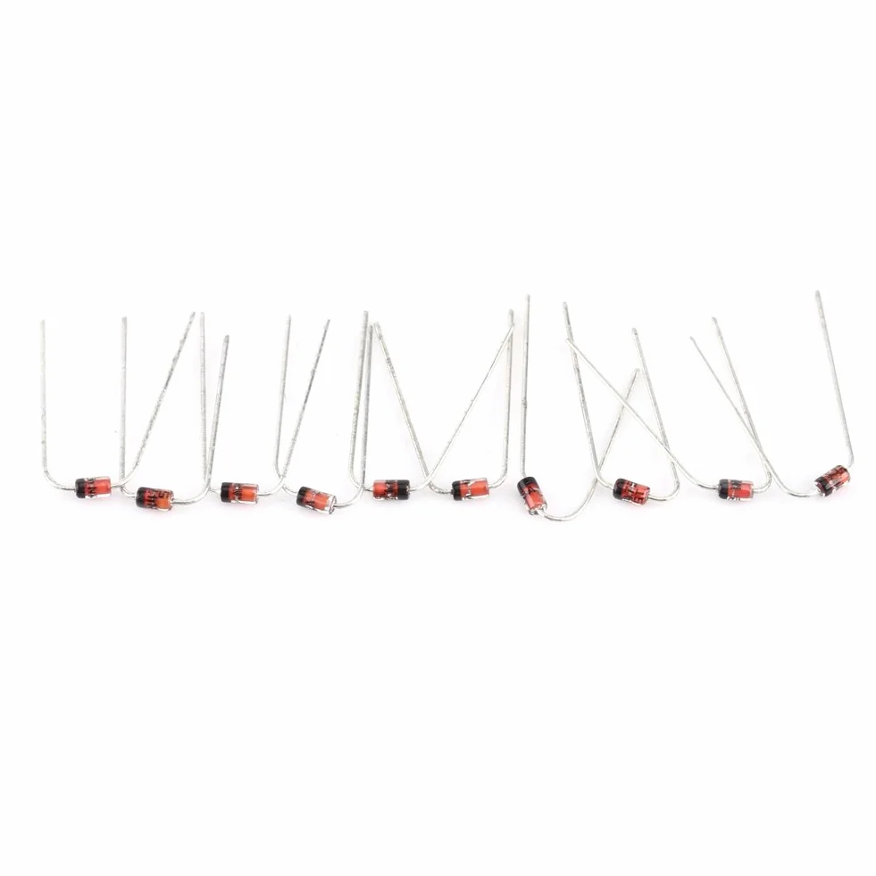 Kit Assortiti Diodi Zener 1W 3,3V-7,5V Set 200 Pezzi 10 Valori 1N4728-1N4737