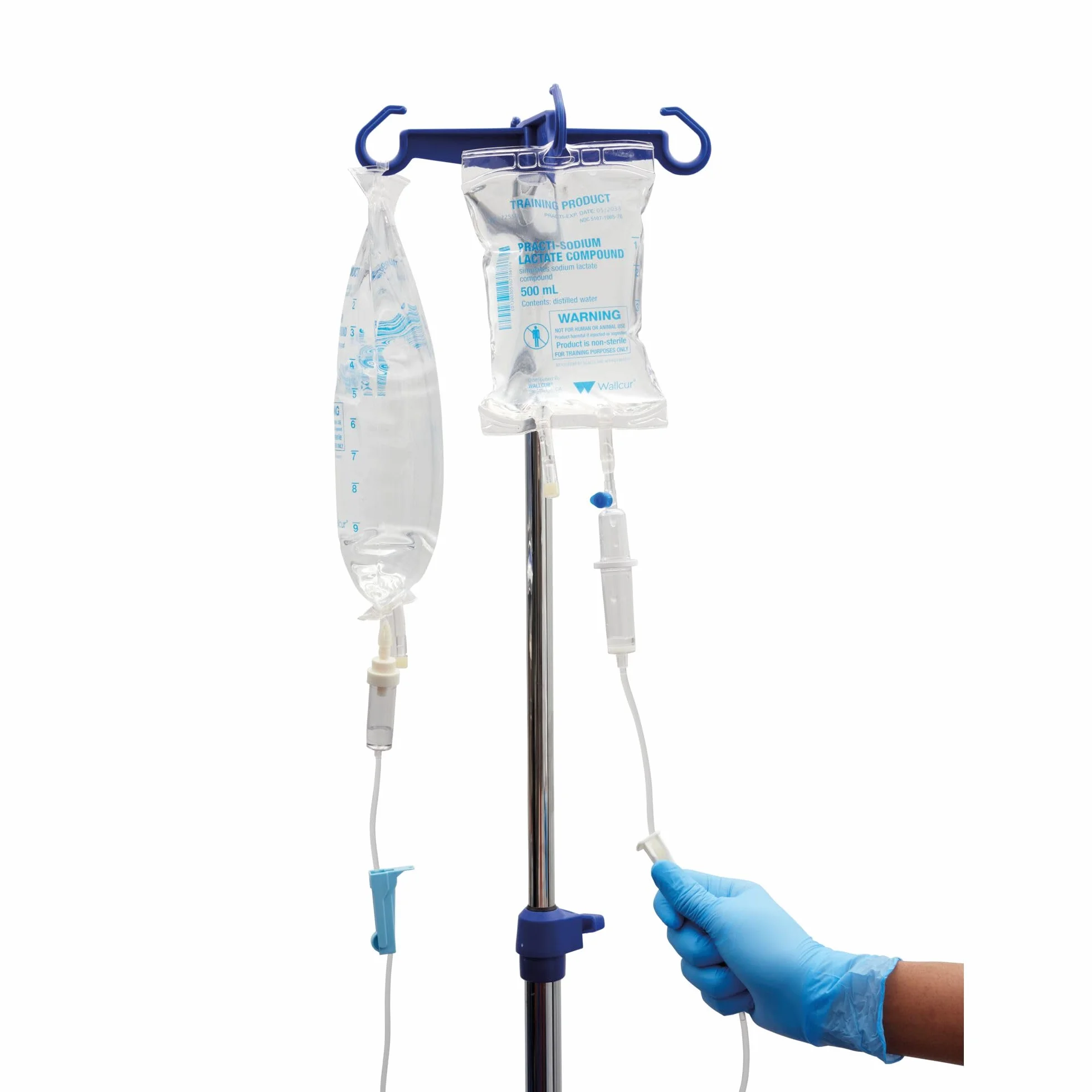 Practi-Sodio Lattato 500mL Sacca EV (1 Sacca) – Prodotto simulato per la formazione medica
