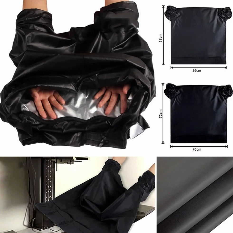 Darkroom Bag Borsa per cambio pellicola 56 x 57 cm nero L