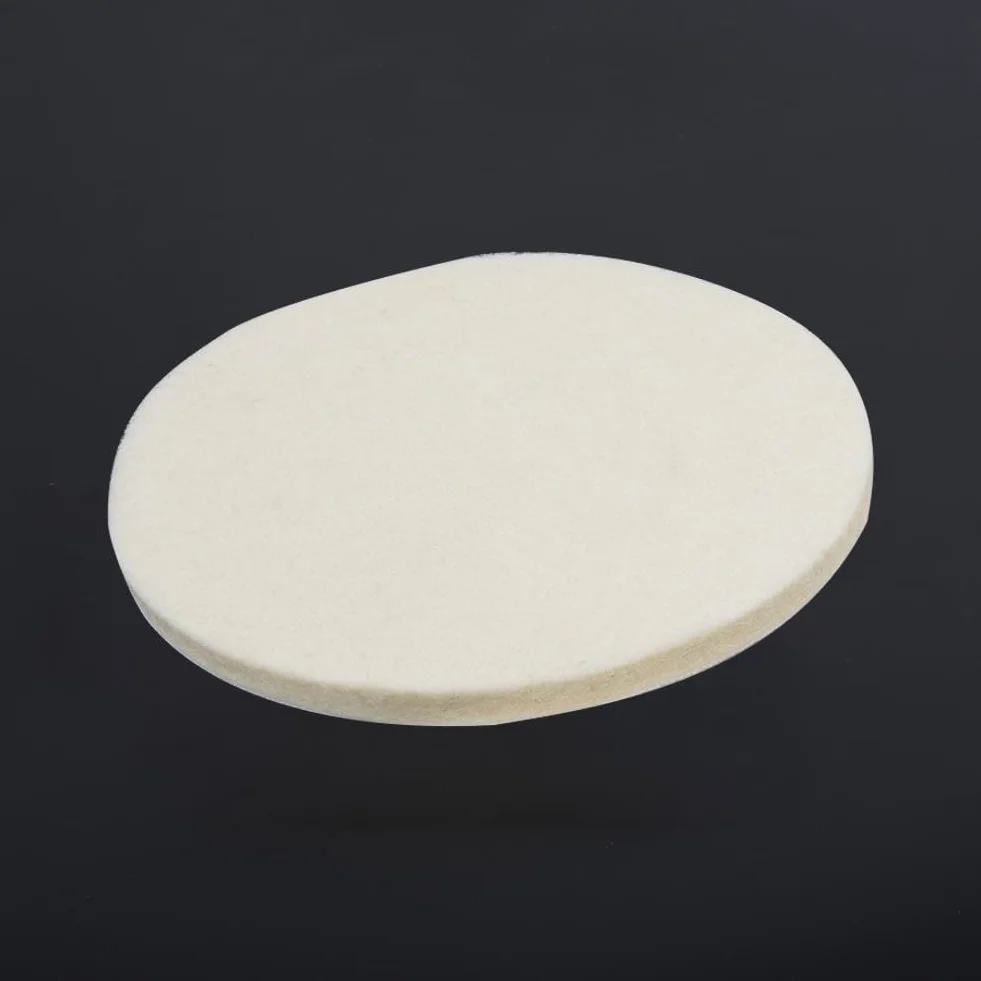 Tampone in feltro di lana per lucidare vetro e acciaio inossidabile 17,8 cm