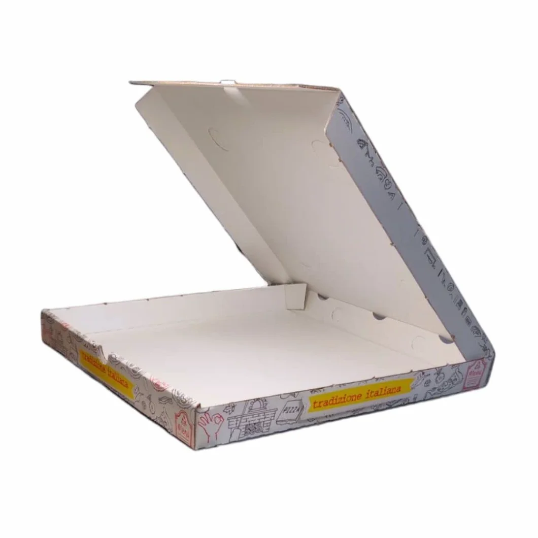 RFD Scatole per pizza in cartone 33x33 H 3,5 cm 100 pz per asporto