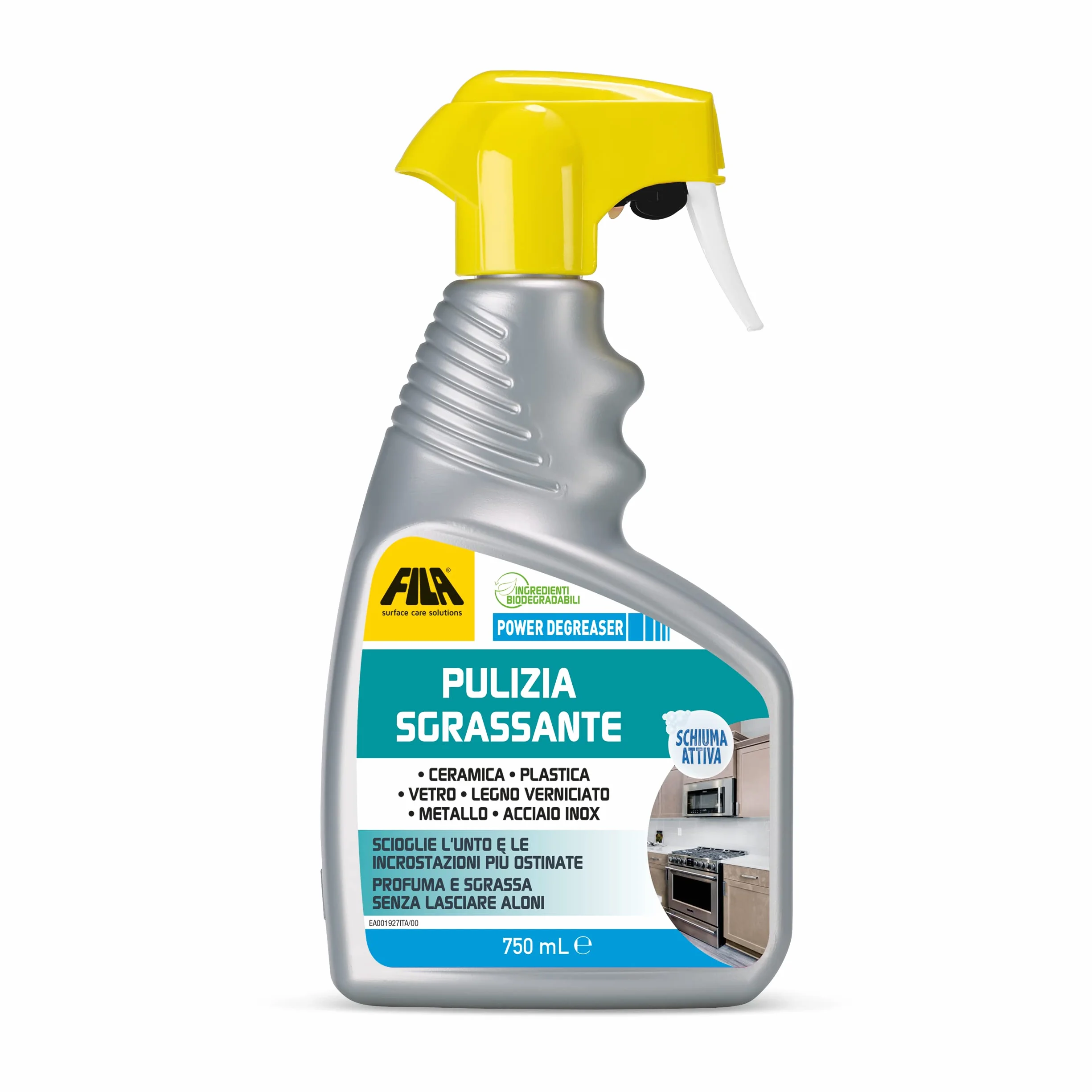 FILA POWER DEGREASER Professionale Universale a Schiuma Attiva 750ml