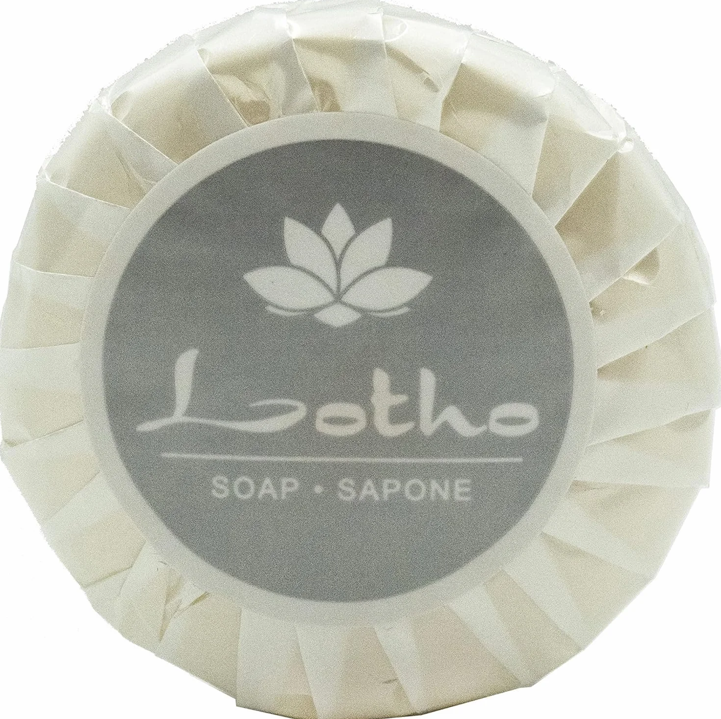Saponetta plissettata Lotho 20 gr 100 pezzi Monouso Hotel B&B